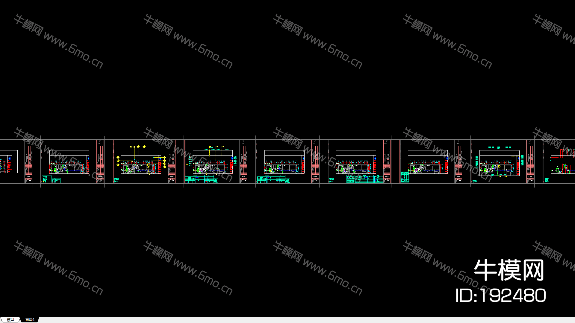 HWCD-重庆怡置北郡二期大独栋别墅丨效果图+设计方案PPT+施工图+水电图丨492M丨2016.12.29