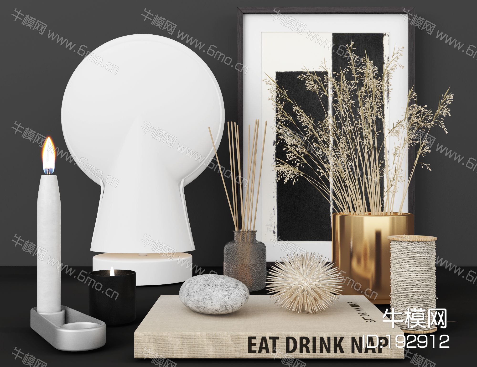 现代装饰品摆件组合 北欧装饰品组合