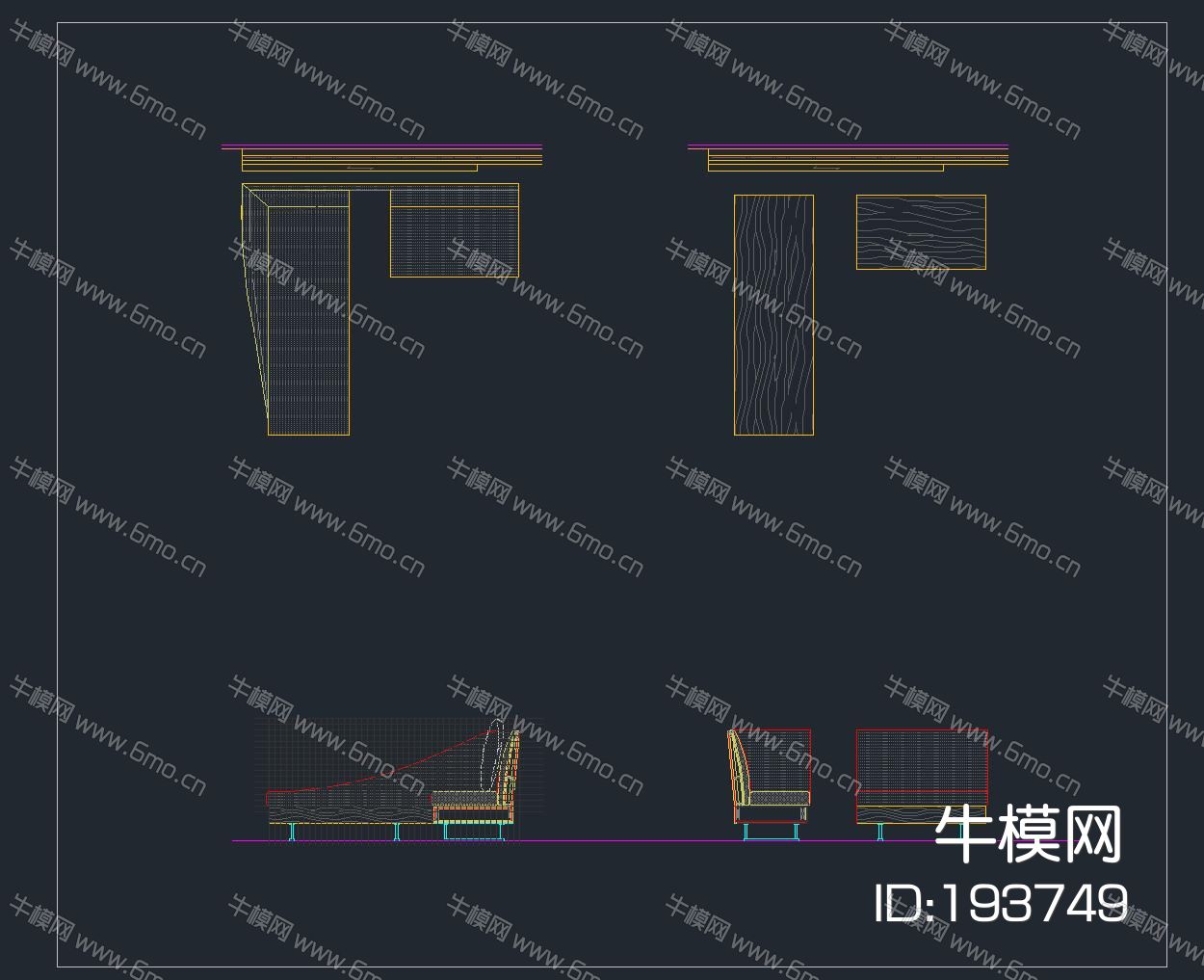 41套室内通用节点详图（楼梯，家具，收口）