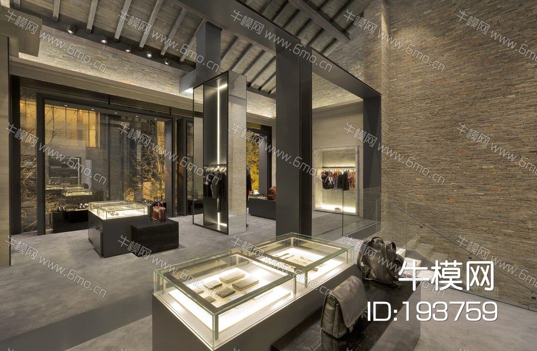 Givenchy纪梵希·成都太古里旗舰店竣工图CAD_PDF+官方摄影