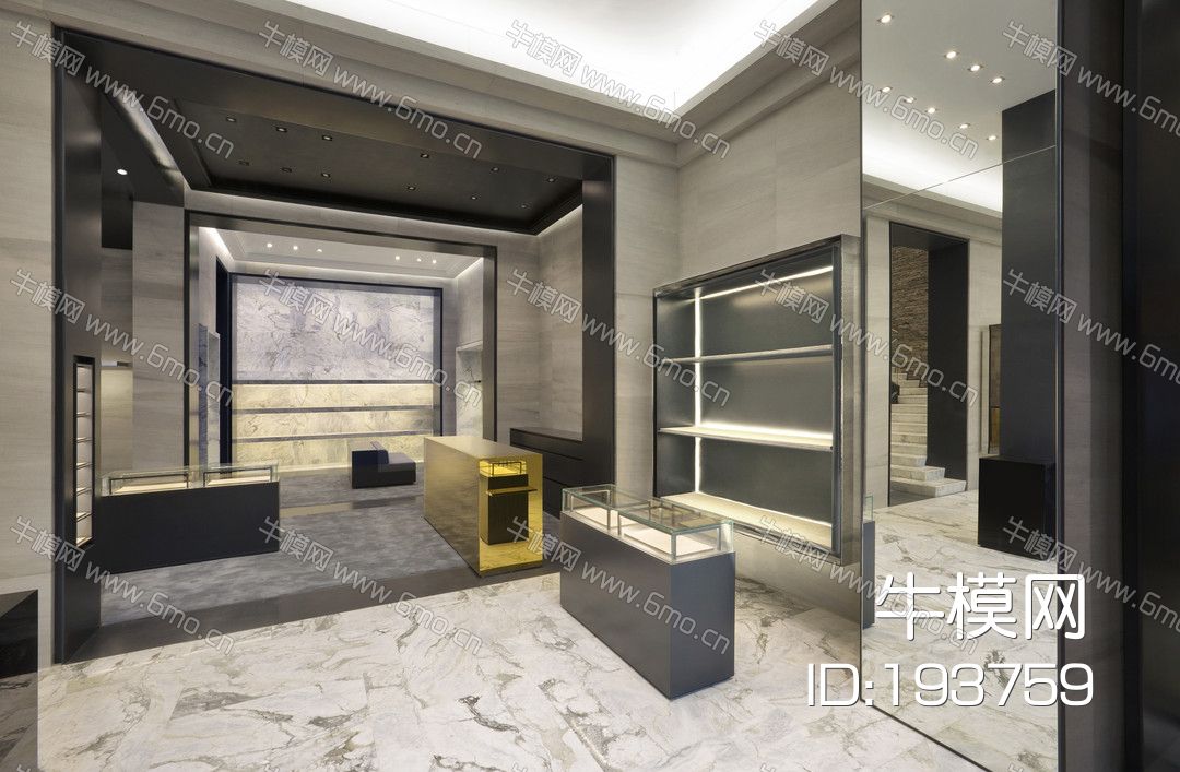Givenchy纪梵希·成都太古里旗舰店竣工图CAD_PDF+官方摄影