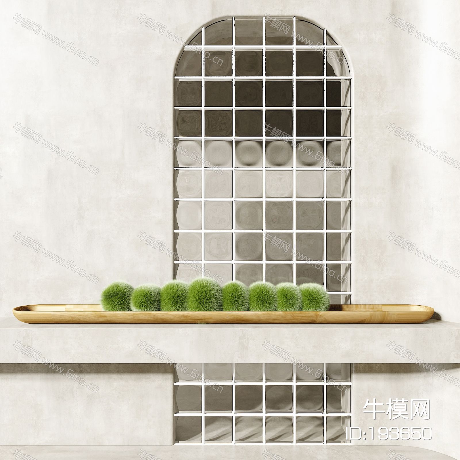 侘寂绿植苔藓摆件