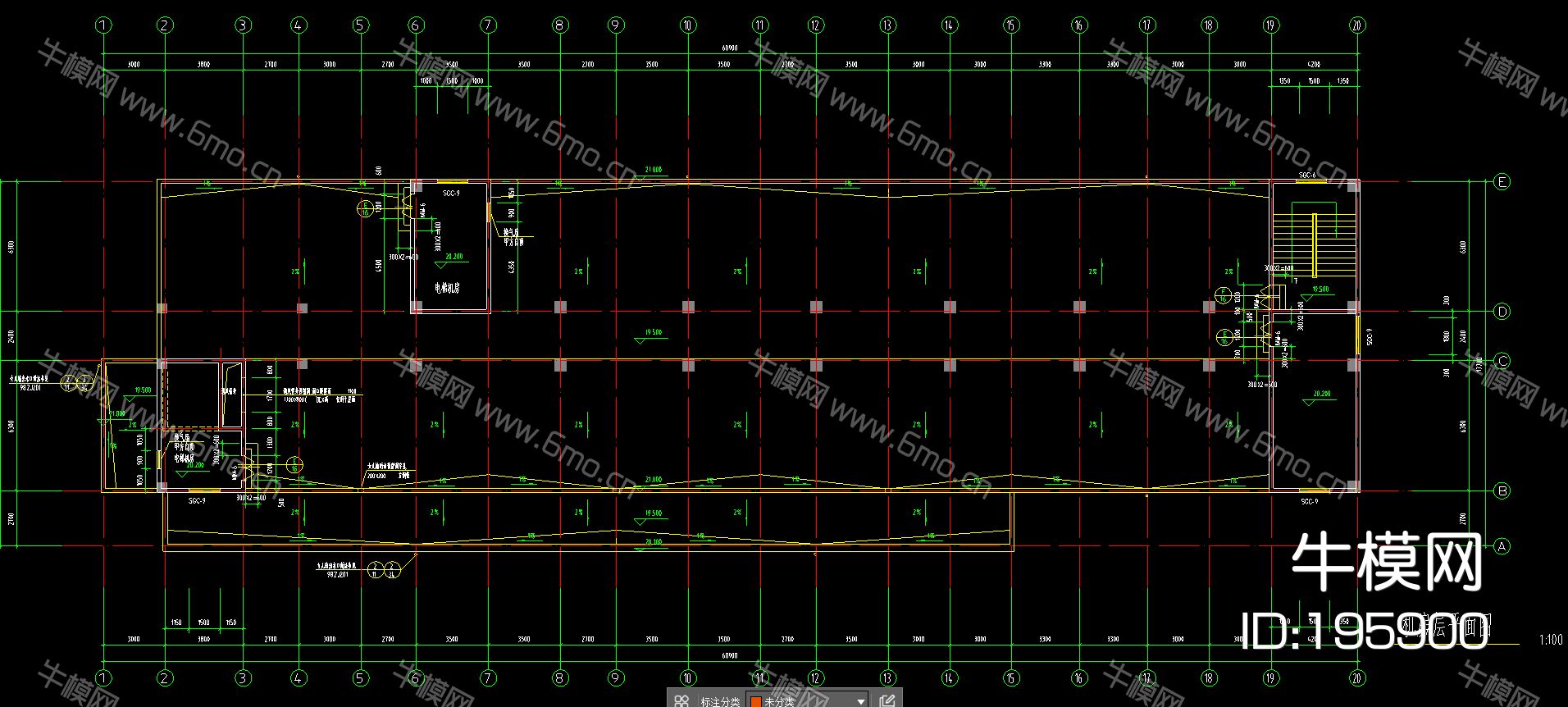 某传染病医院建筑工程项目CAD施工图设计图纸