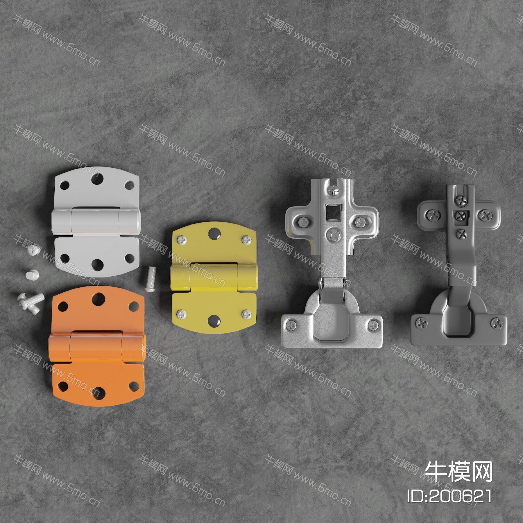 现代金属合页