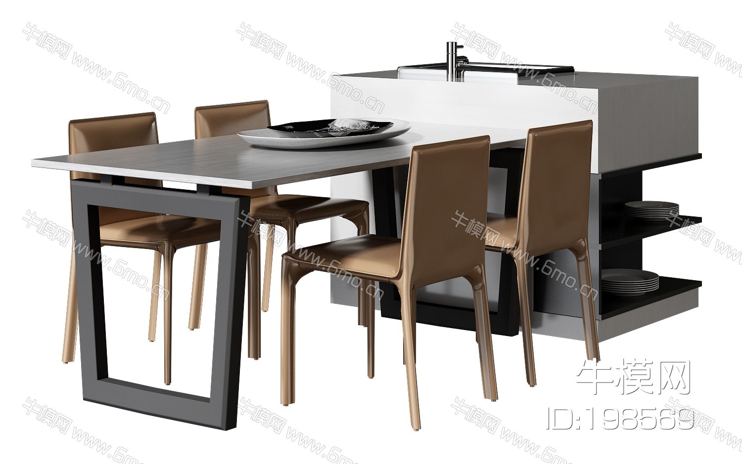 现代餐桌椅_