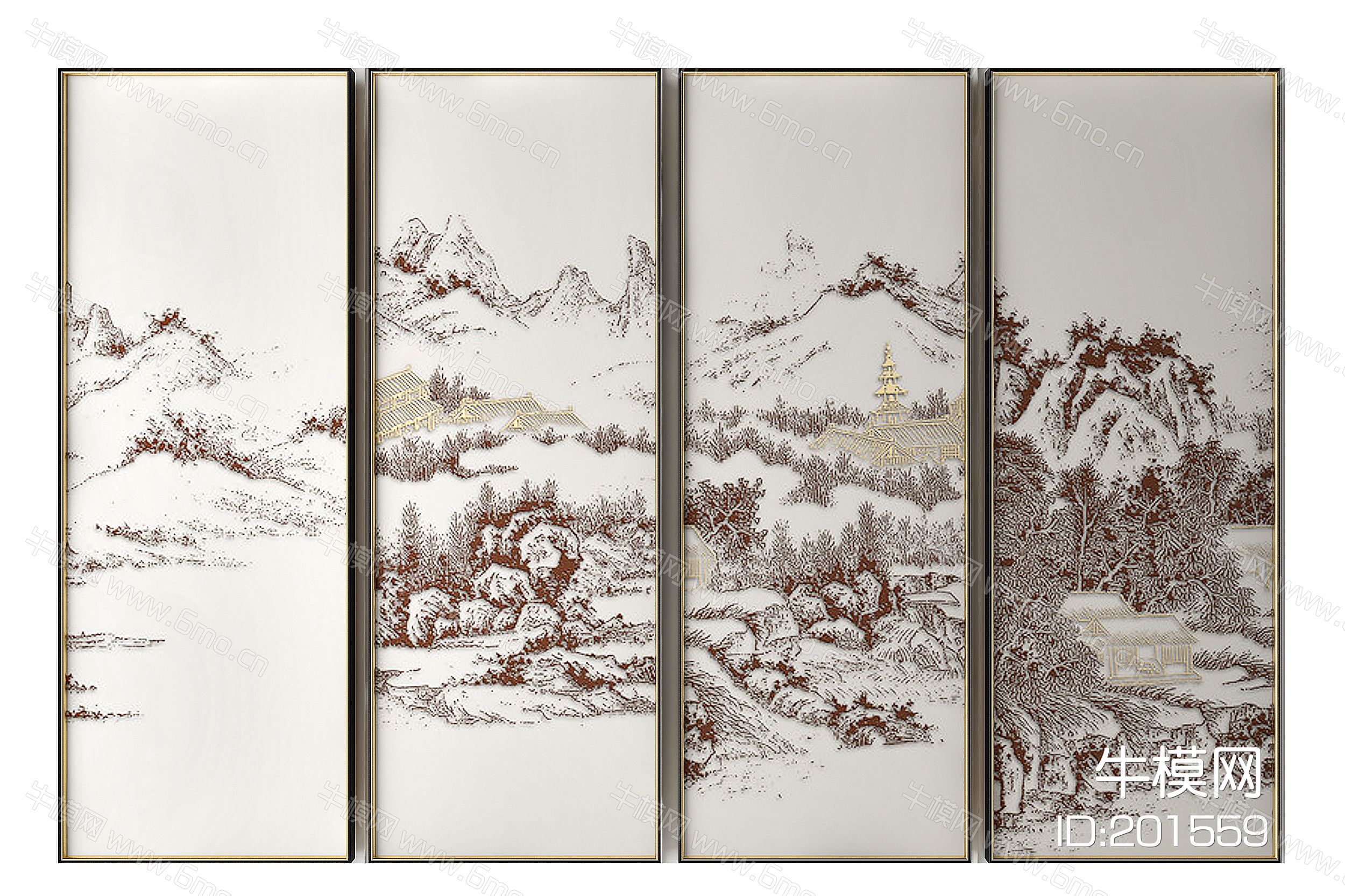新中式装饰画_挂画
