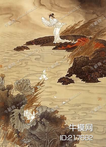 图案,中式画