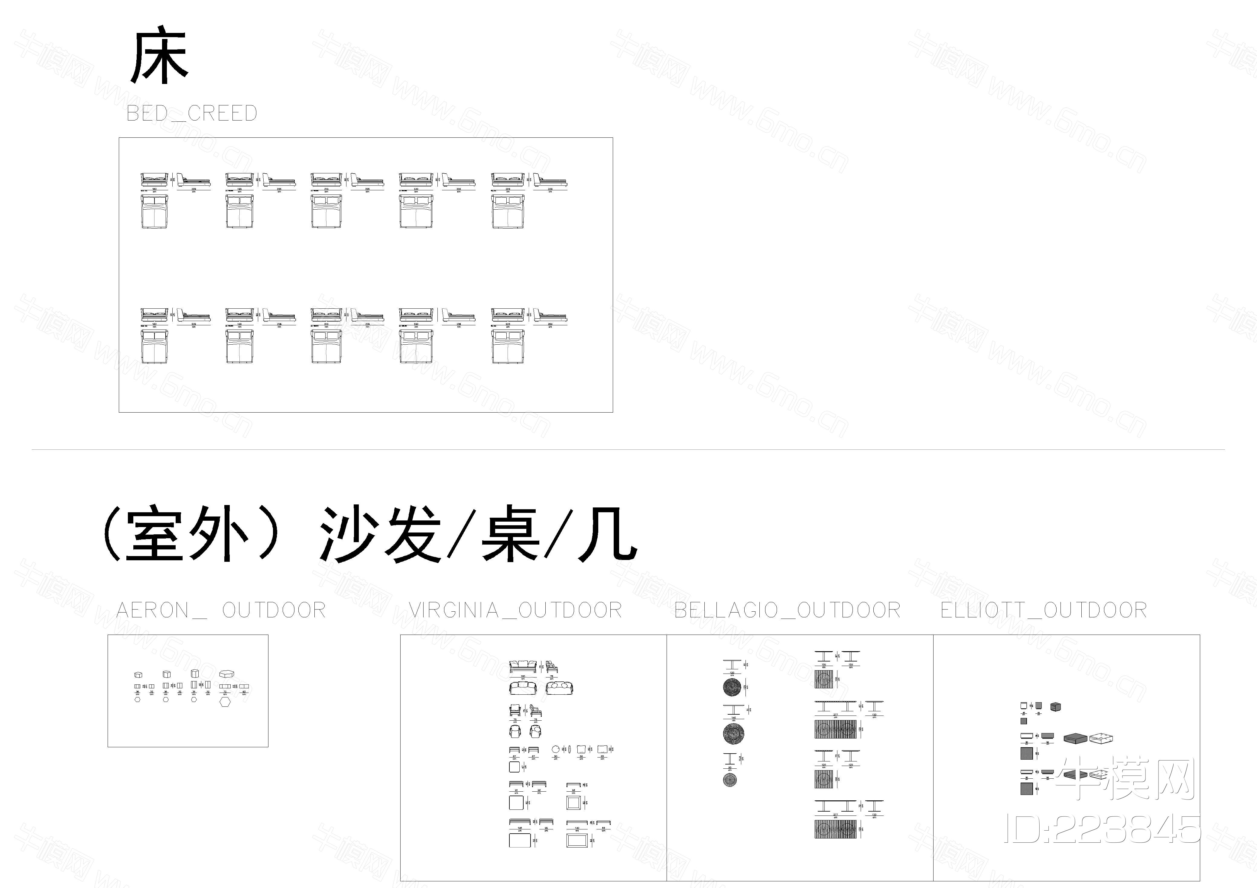 国外米洛提家具图库