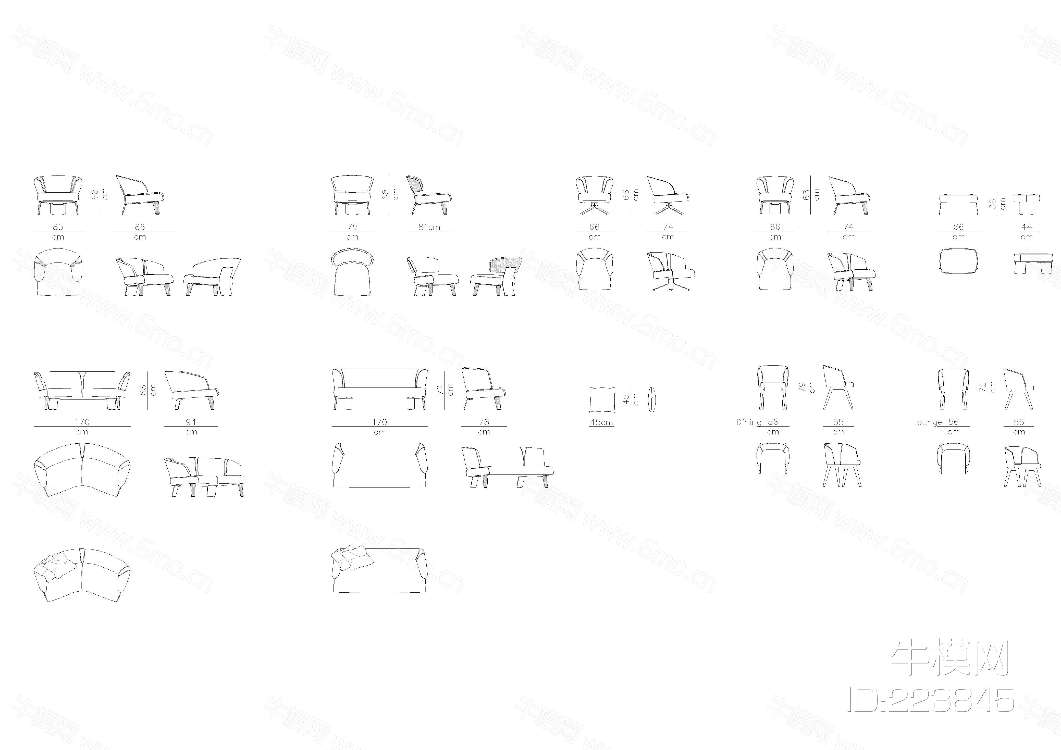 国外米洛提家具图库
