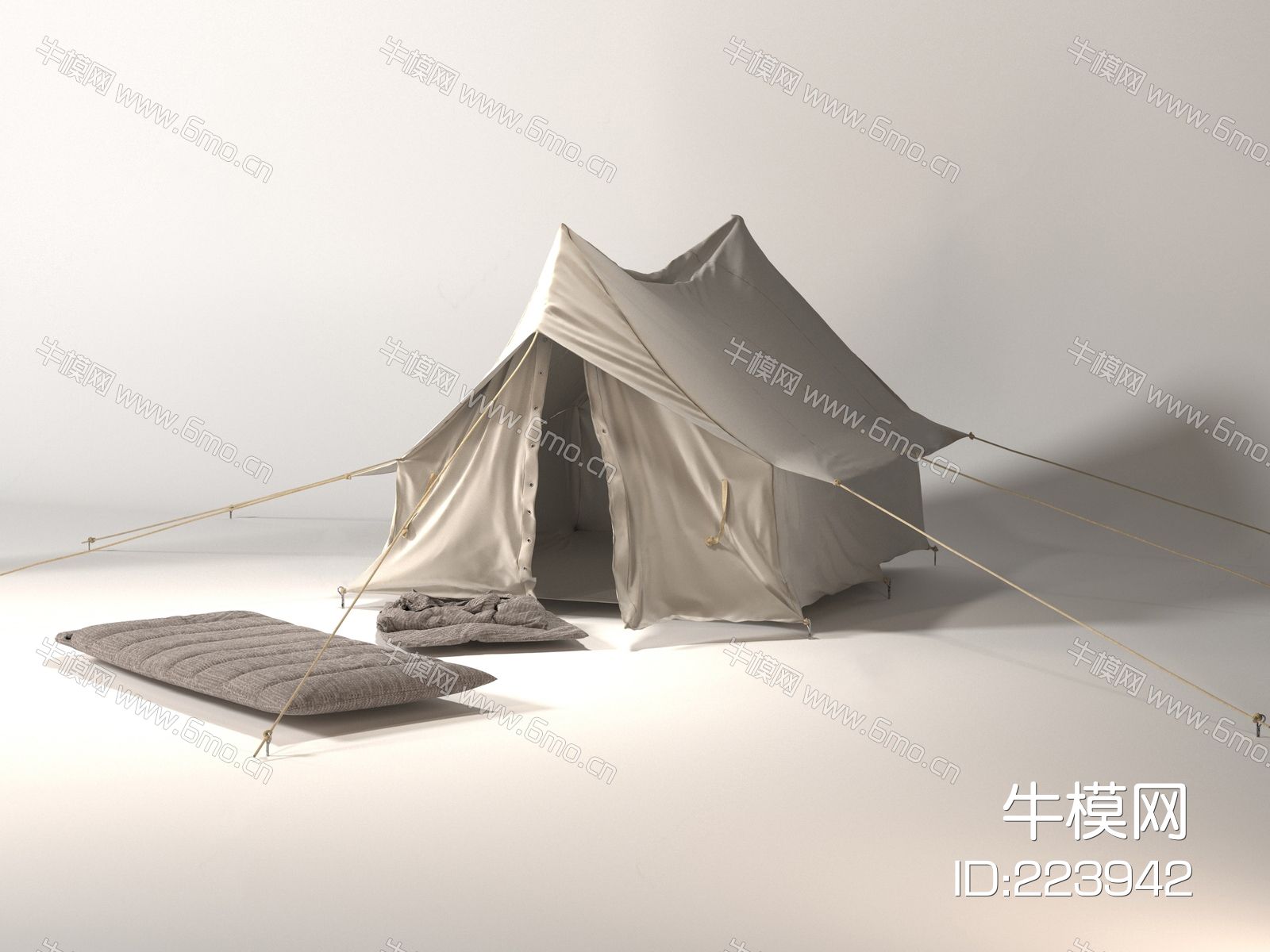 现代户外露营帐篷