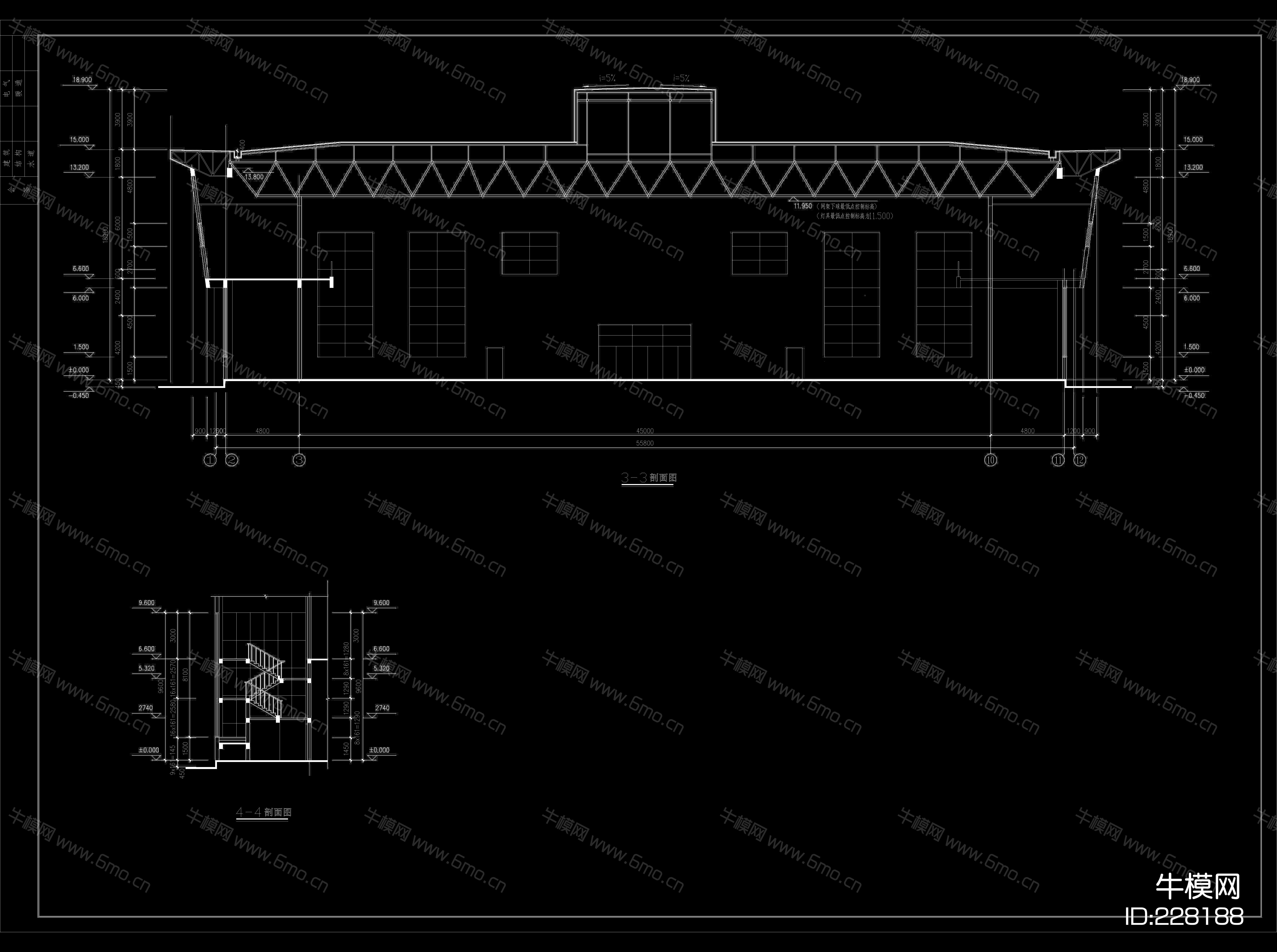 体育馆建筑施工图