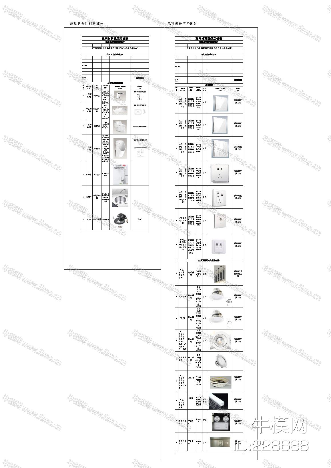 城市展厅项目CAD施工图+效果图+物料单