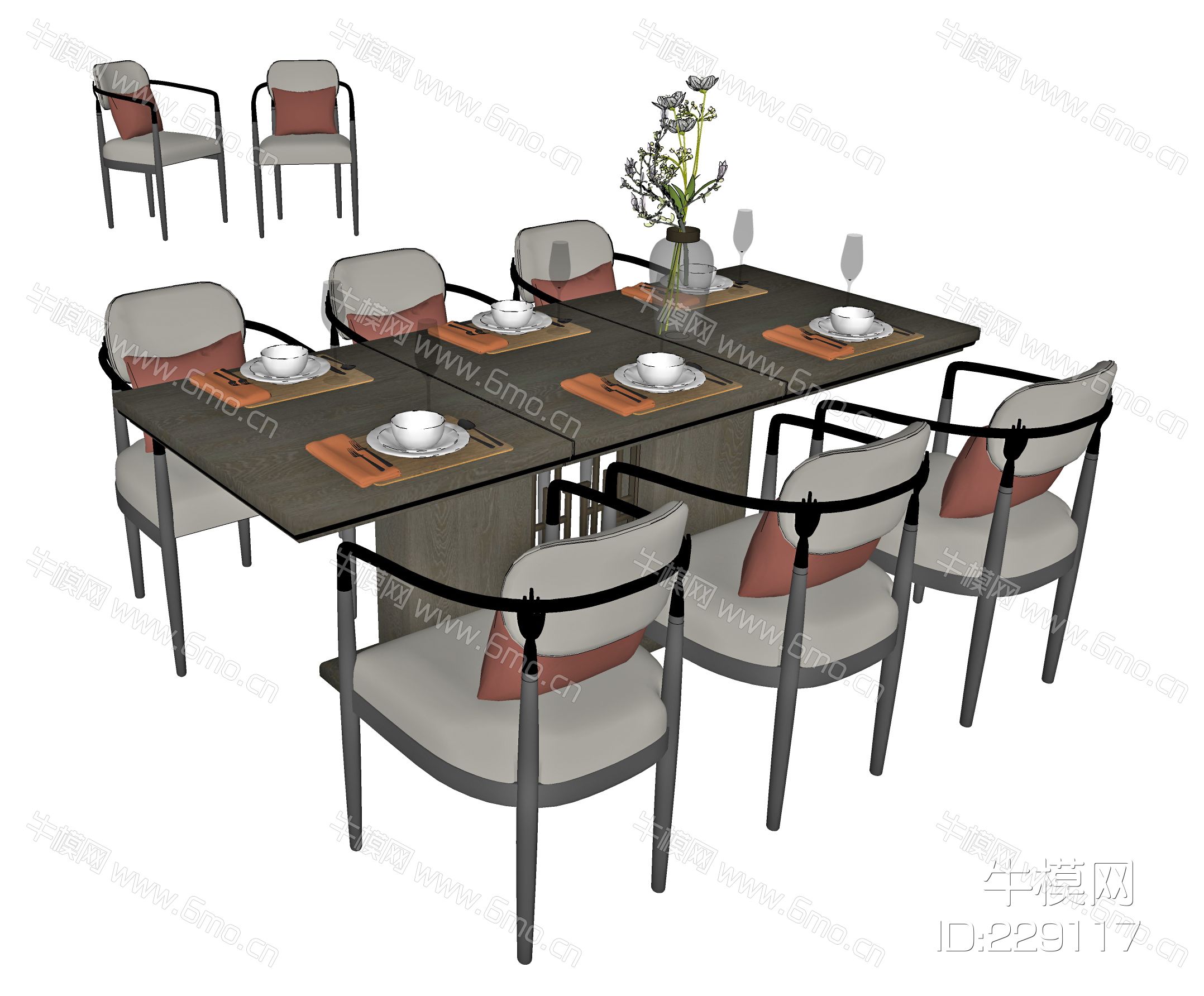 新中式餐桌椅，餐桌椅，餐桌，餐椅，书椅，书桌，写字桌，休闲椅，洽谈椅