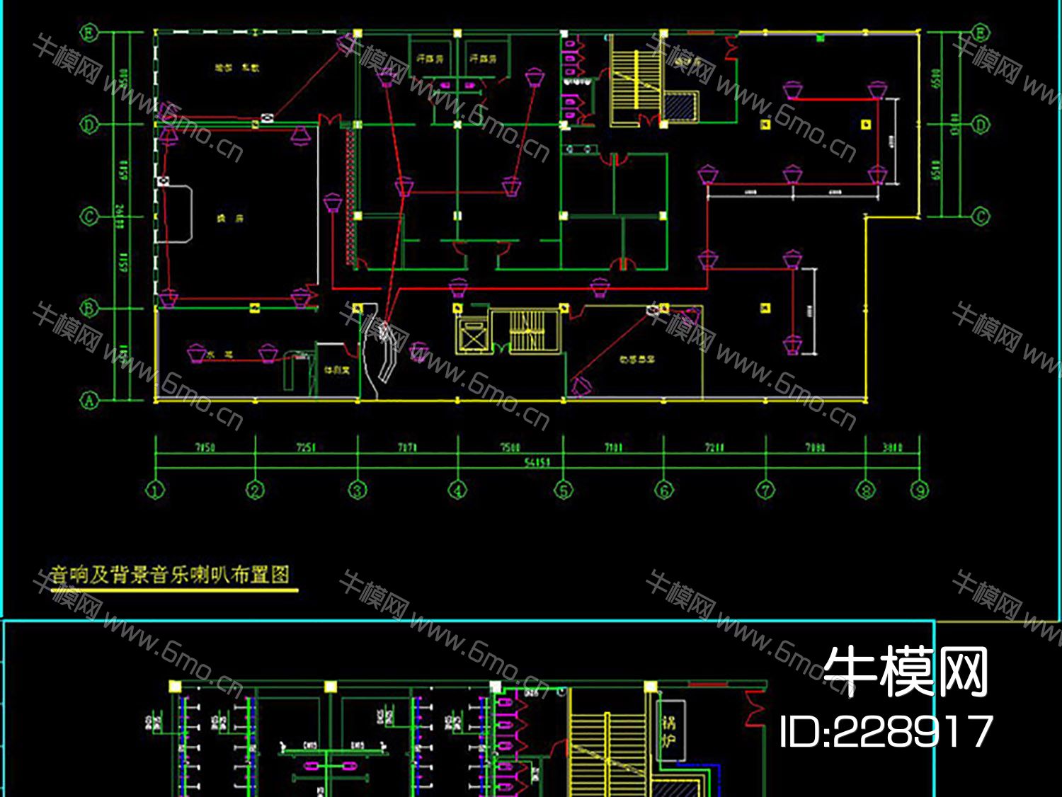 健身房全套CAD施工图