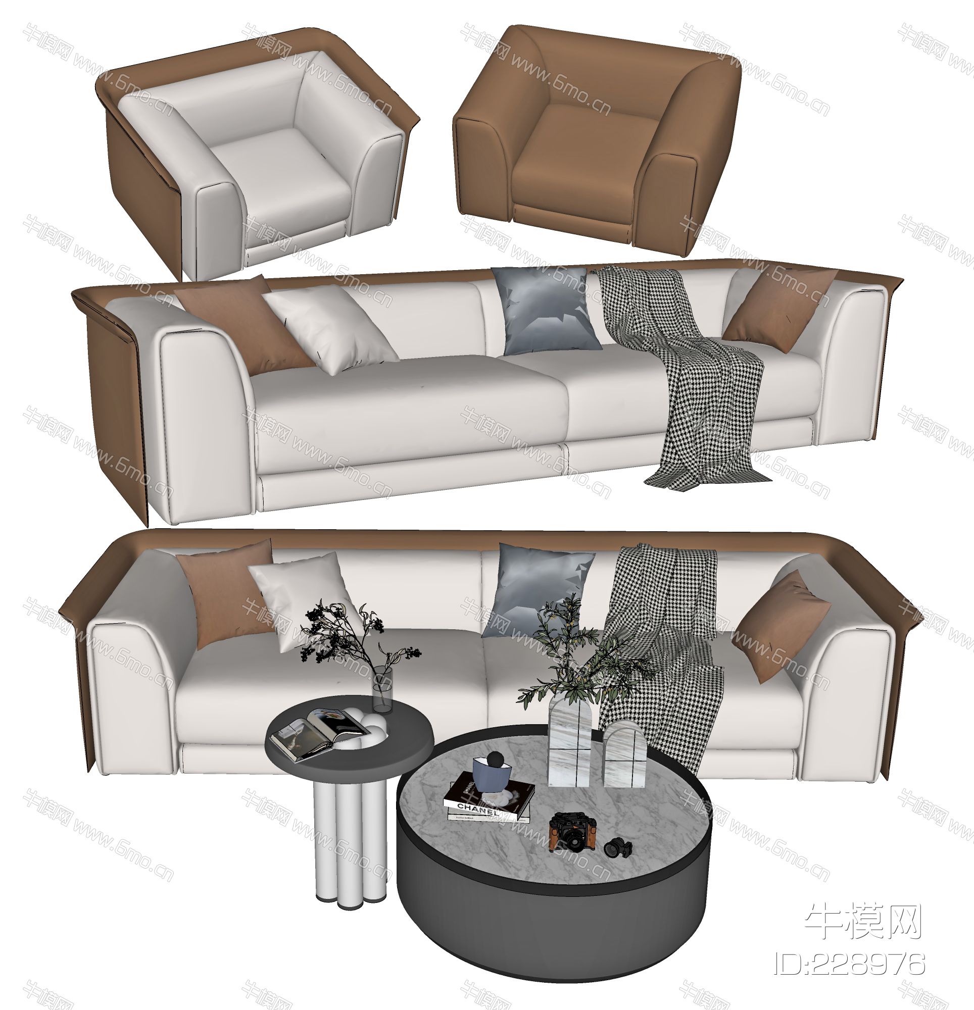 现代沙发茶几组合，单人沙发，双人沙发，三人沙发，休闲沙发，茶几，懒人沙发