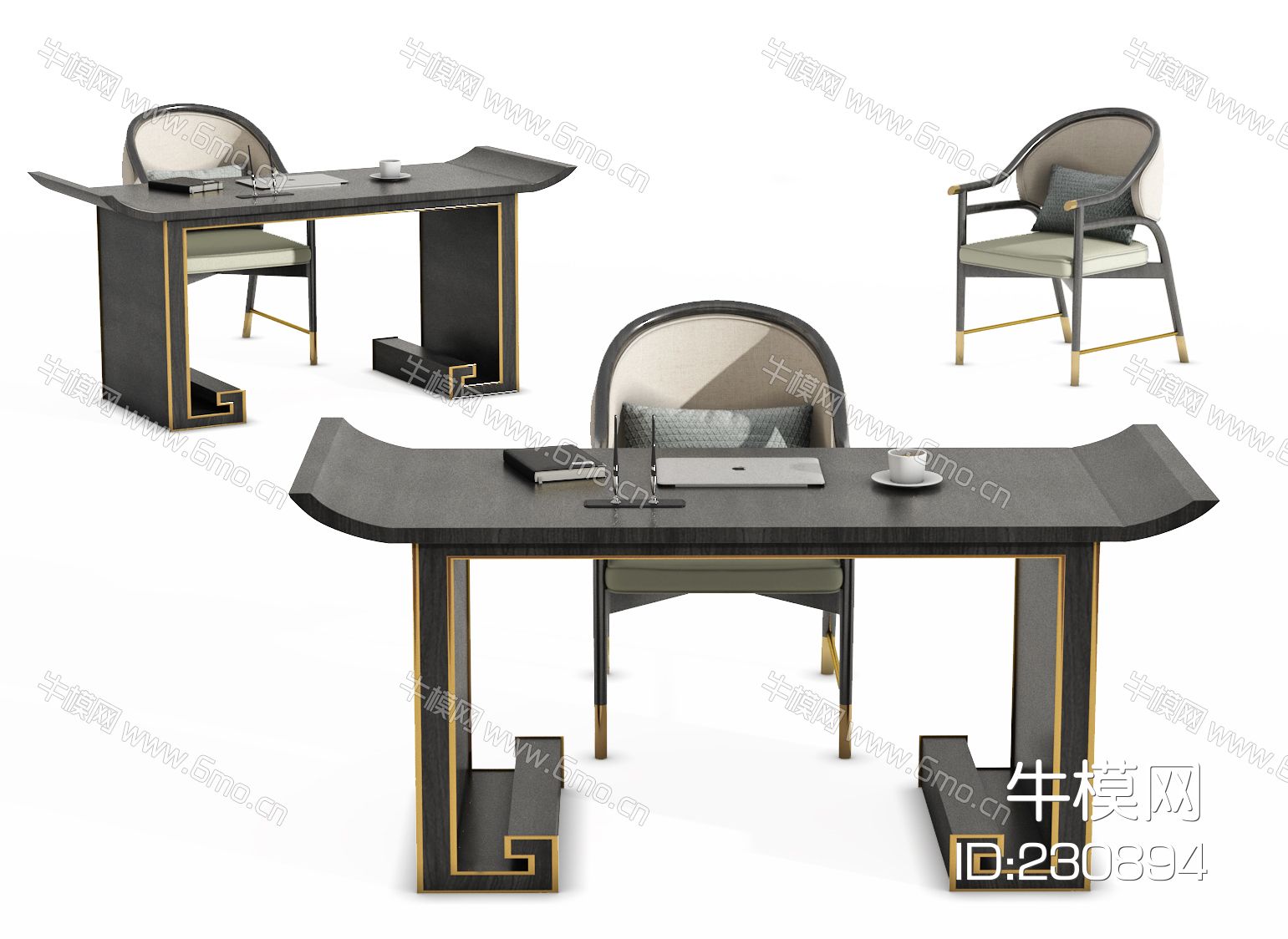 新中式书桌，办公桌，办公椅，书椅，写字桌，写字椅，书画桌，字画桌，休闲椅
