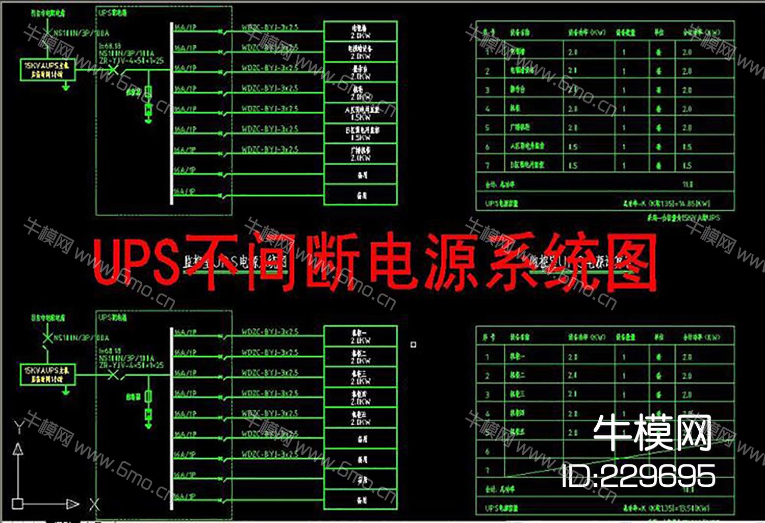机房工程系统图常用弱电CAD素材