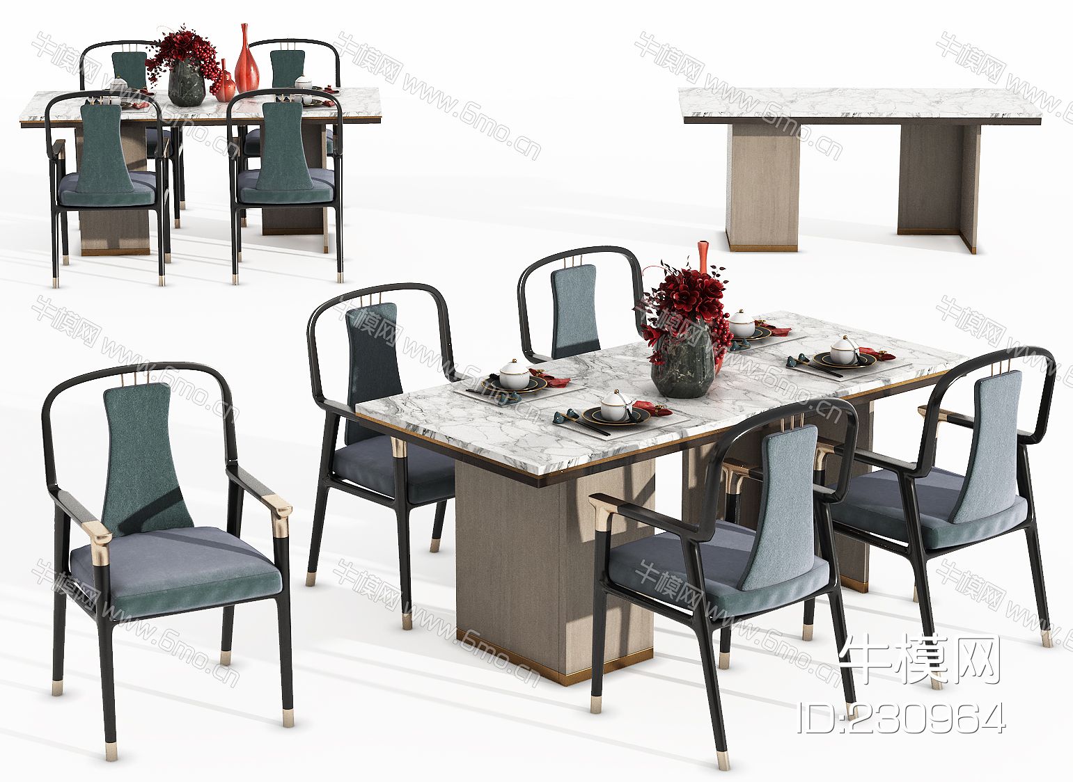 新中式餐桌椅组合，餐桌，餐椅，茶桌，茶椅，洽谈桌，洽谈椅，会议桌，会议椅