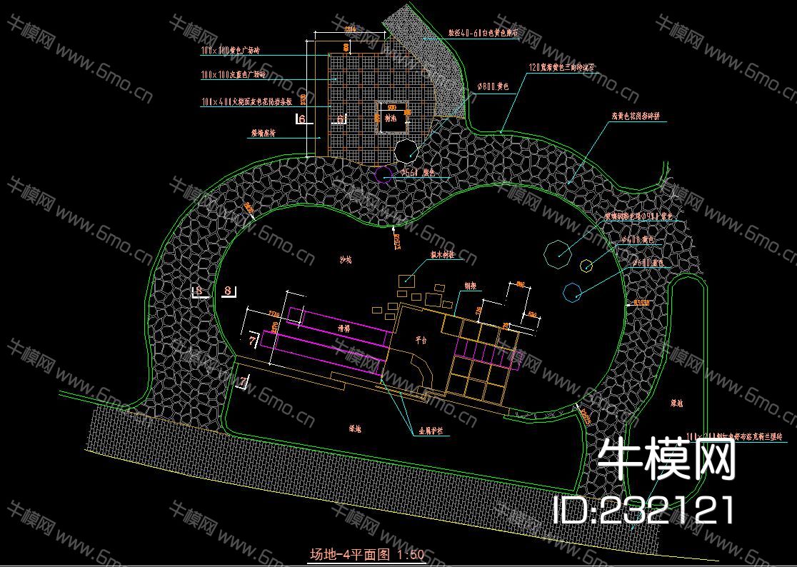 儿童乐园景观设计30种精选CAD图纸