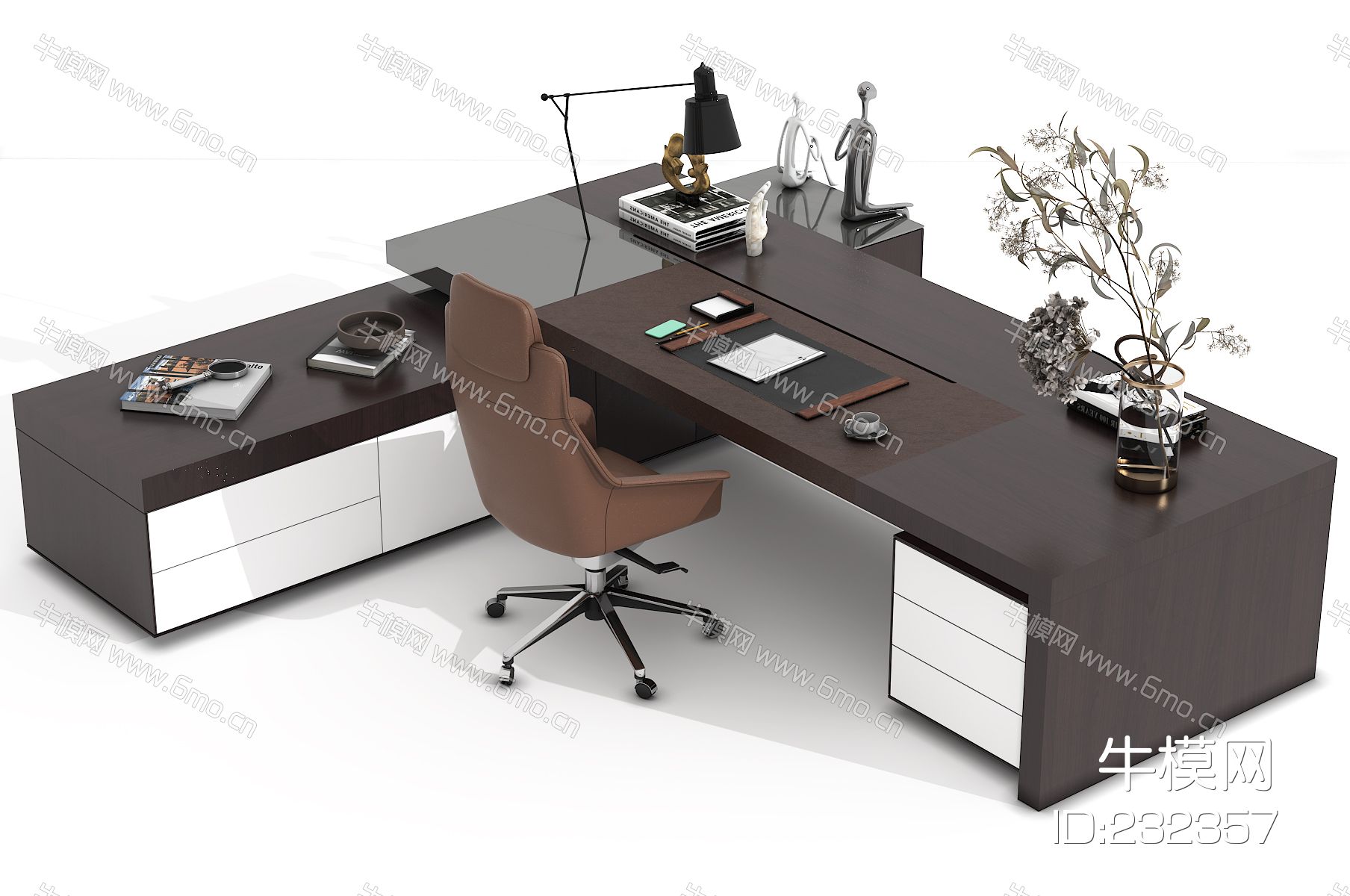 现代办公桌，班台，书桌，办公桌，办公椅，餐桌，主管桌，经理桌，摆件，饰品