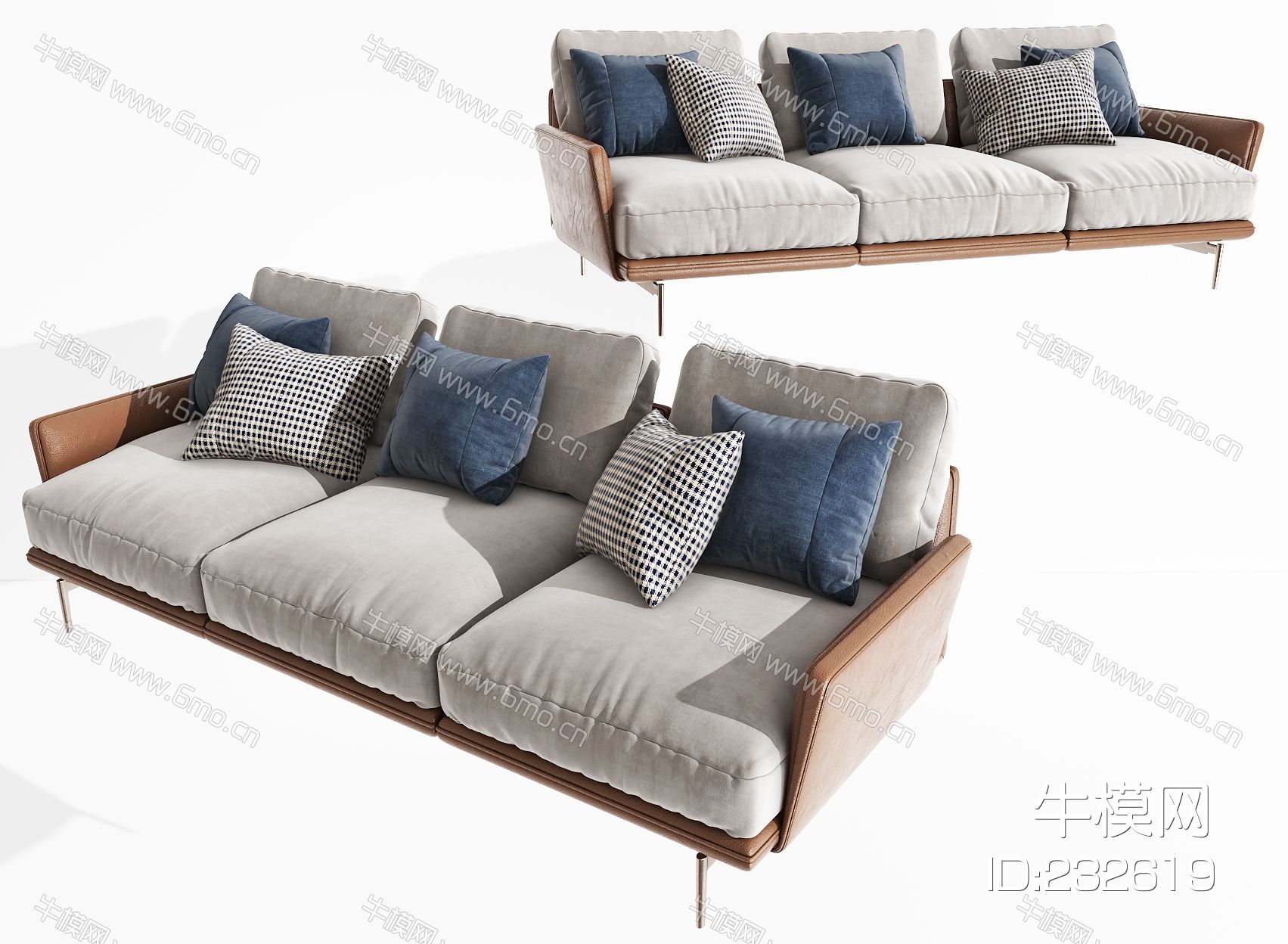 现代三人沙发，多人沙发，休闲沙发，轻奢沙发，沙发，客厅沙发，接待沙发