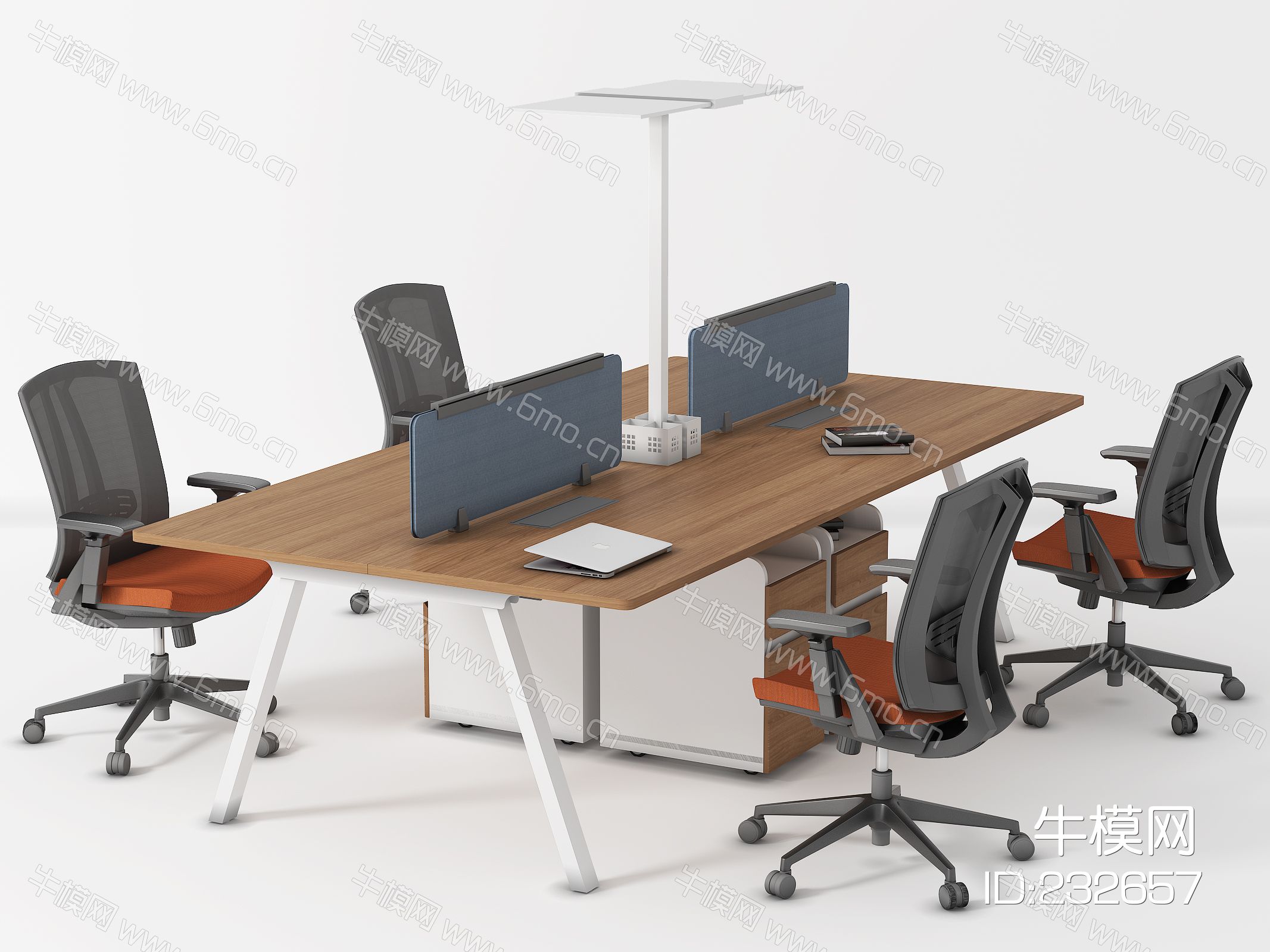 现代办公桌，桌上屏，办公椅，工位，员工位，职员桌，职员椅，桌屏，斗柜