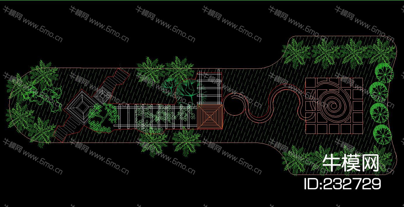 园林景观设计CAD图库