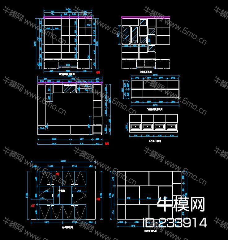 三款榻榻米设计方案（带效果图）