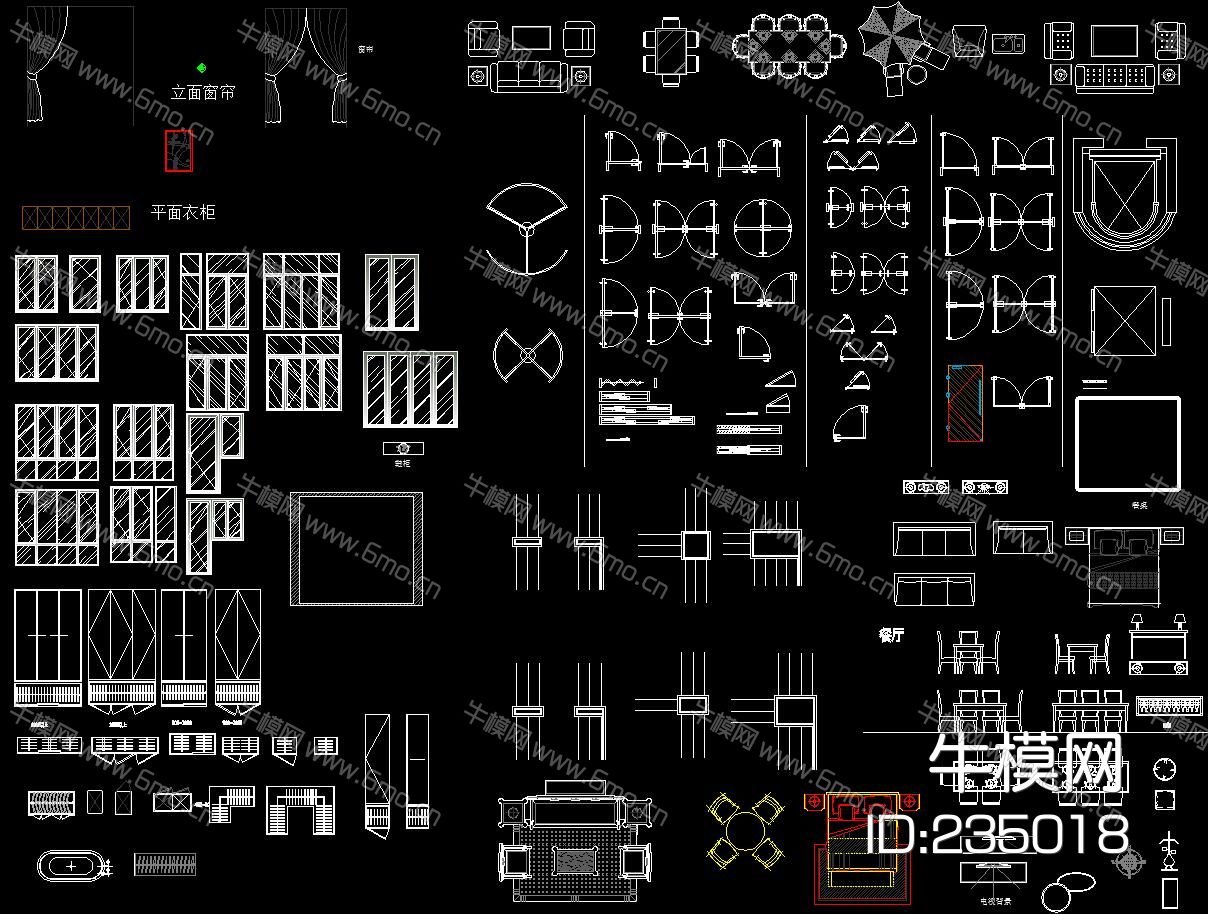 CAD 动态块 大全图集