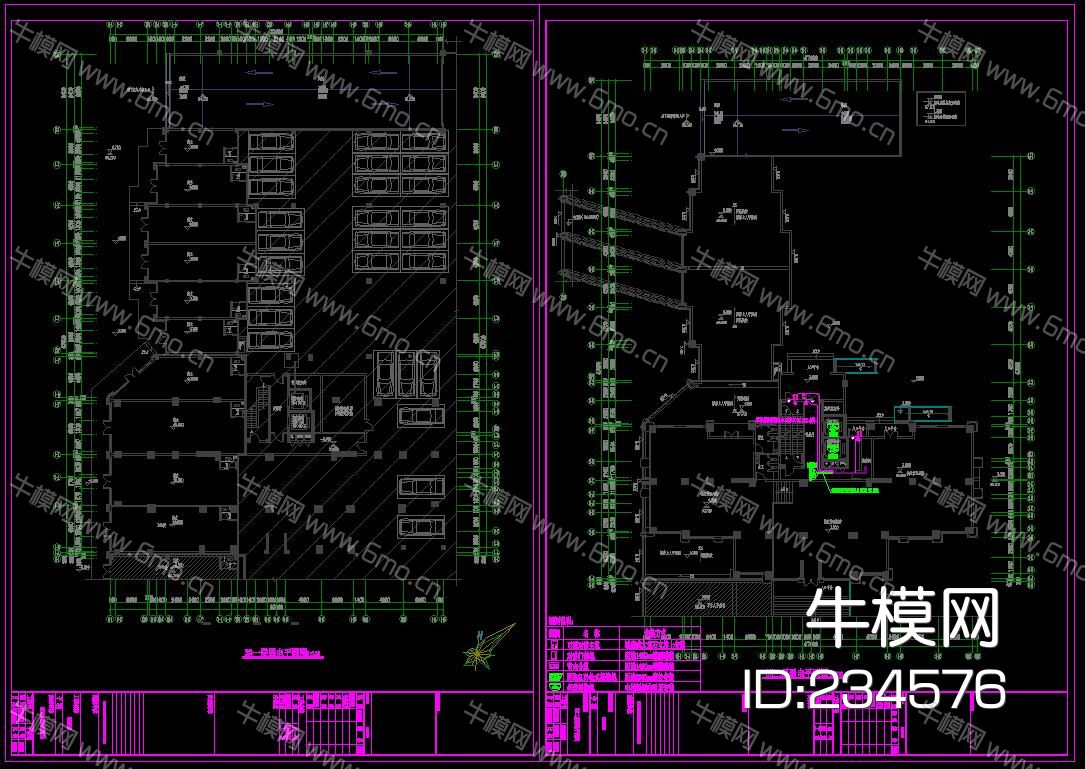 大型综合小区弱电智能化工程CAD深化施工全套
