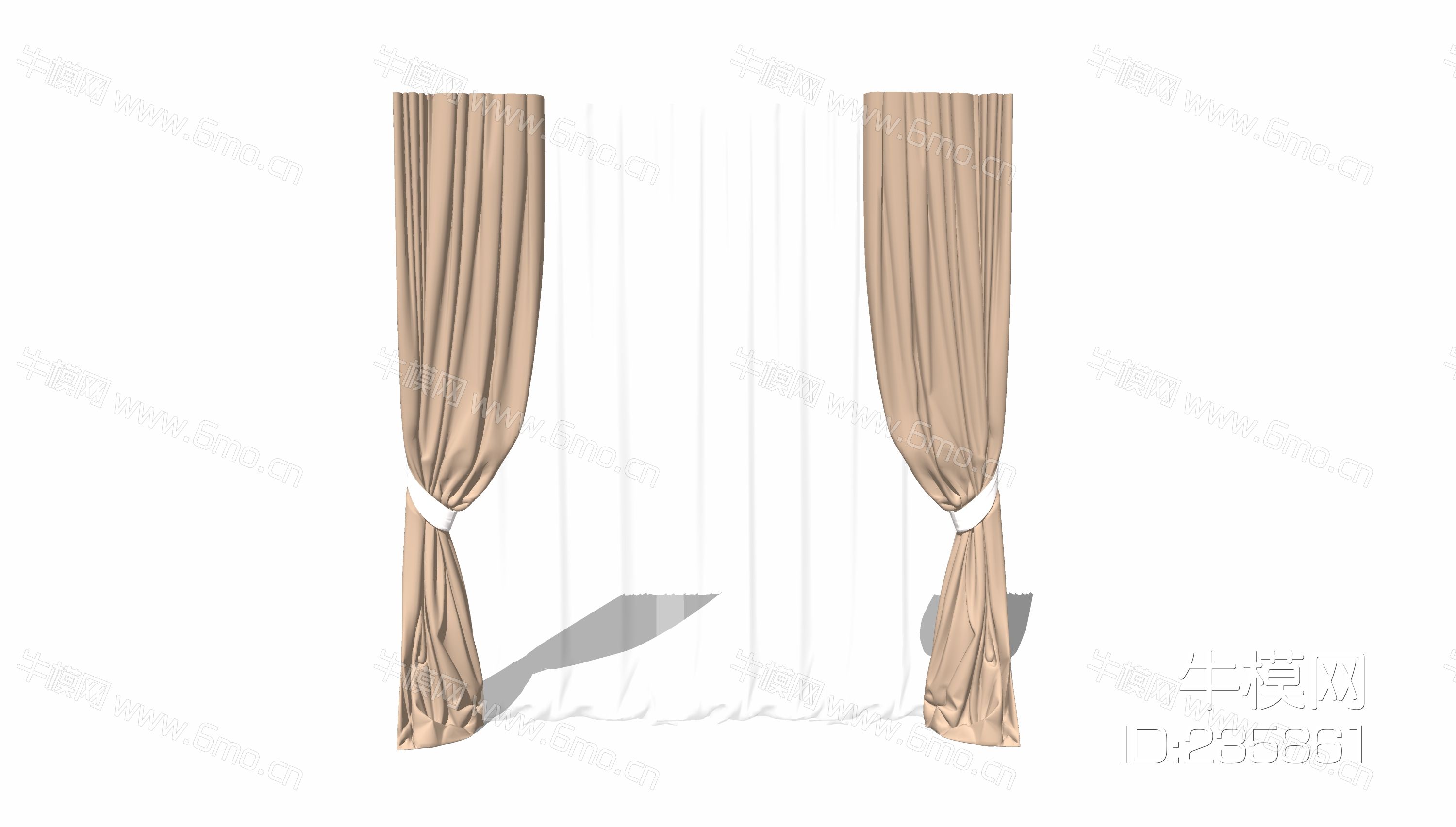 客厅 卧室软装现代布艺 罗马杆 窗帘 纱帘 帷幔 遮光 拉帘