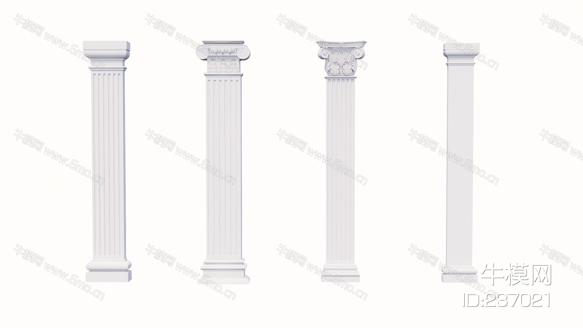 欧式法式构件 柱子