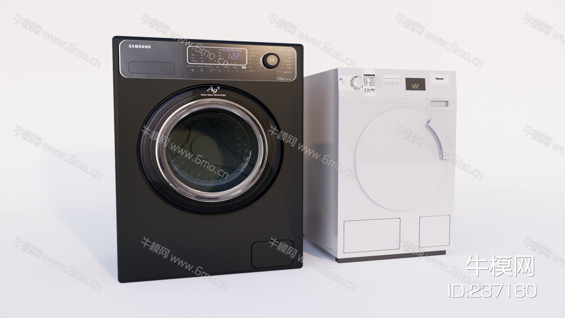 现代电器 洗衣机 滚筒洗衣机