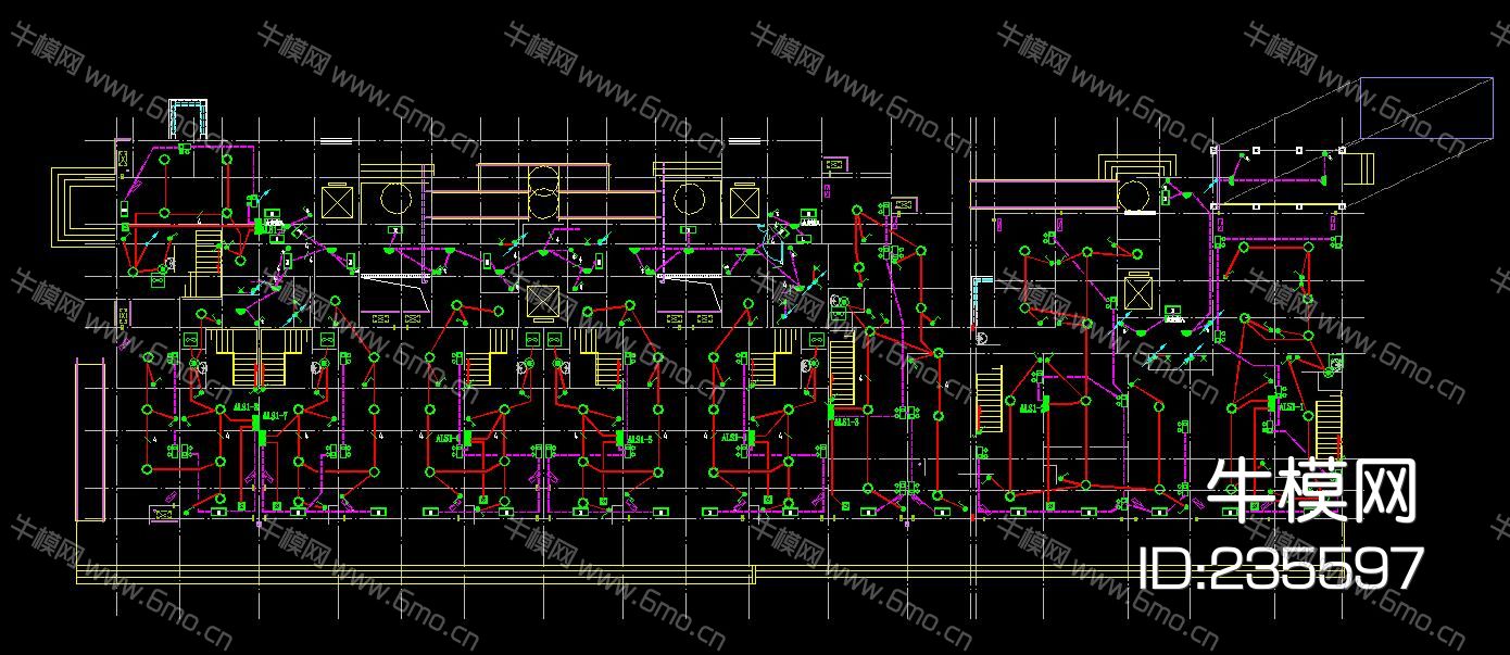 住宅小区全套弱电CAD施工图