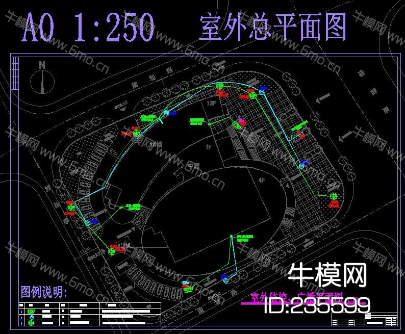 酒店智能化工程竣工图纸CAD弱电智能化
