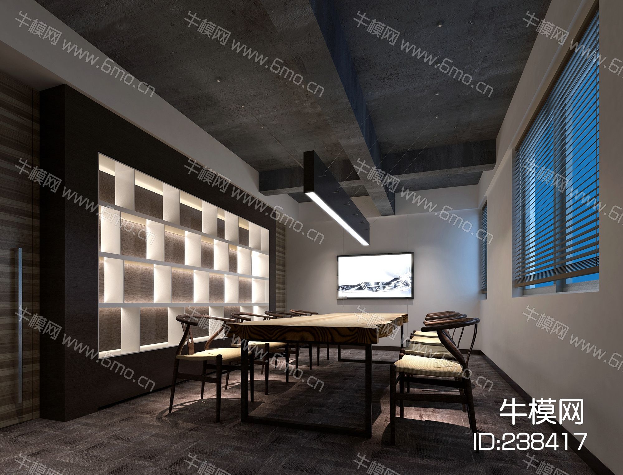 典当行施工图效果图