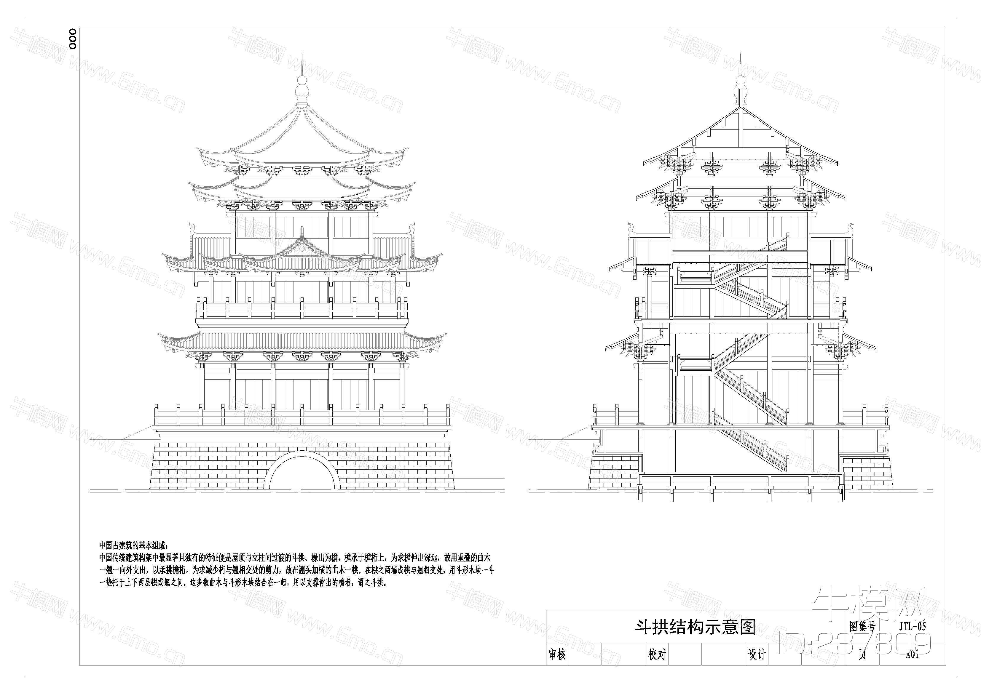 24_中式建筑斗拱（构造图）