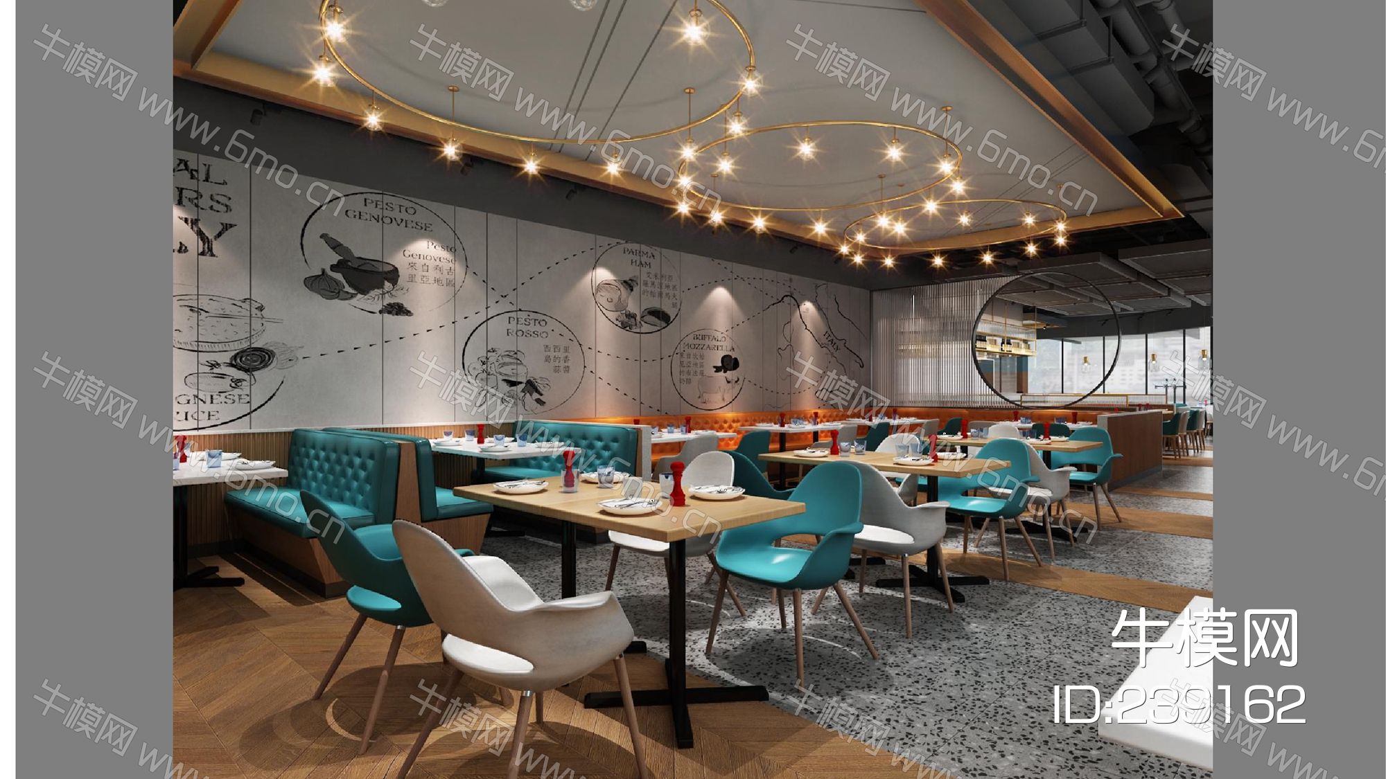 比萨玛尚诺南方漫游城店施工图效果图