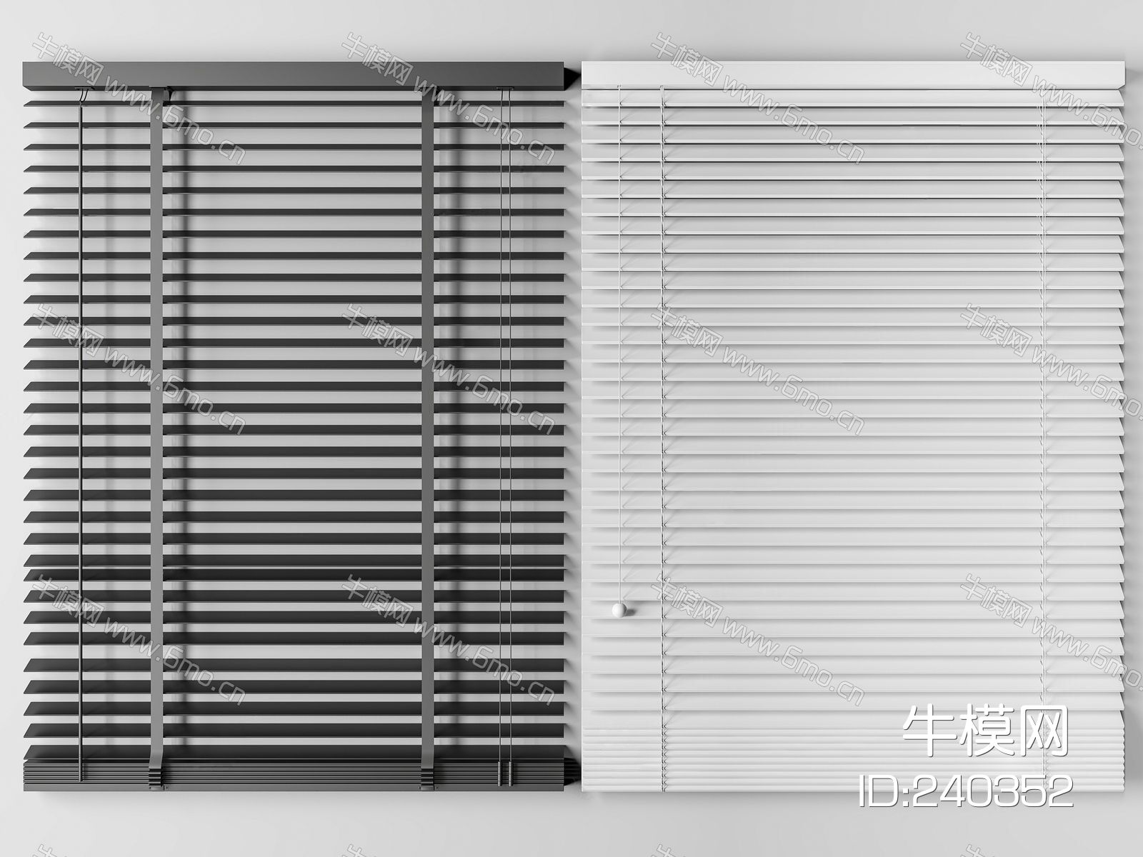 现代百叶窗帘