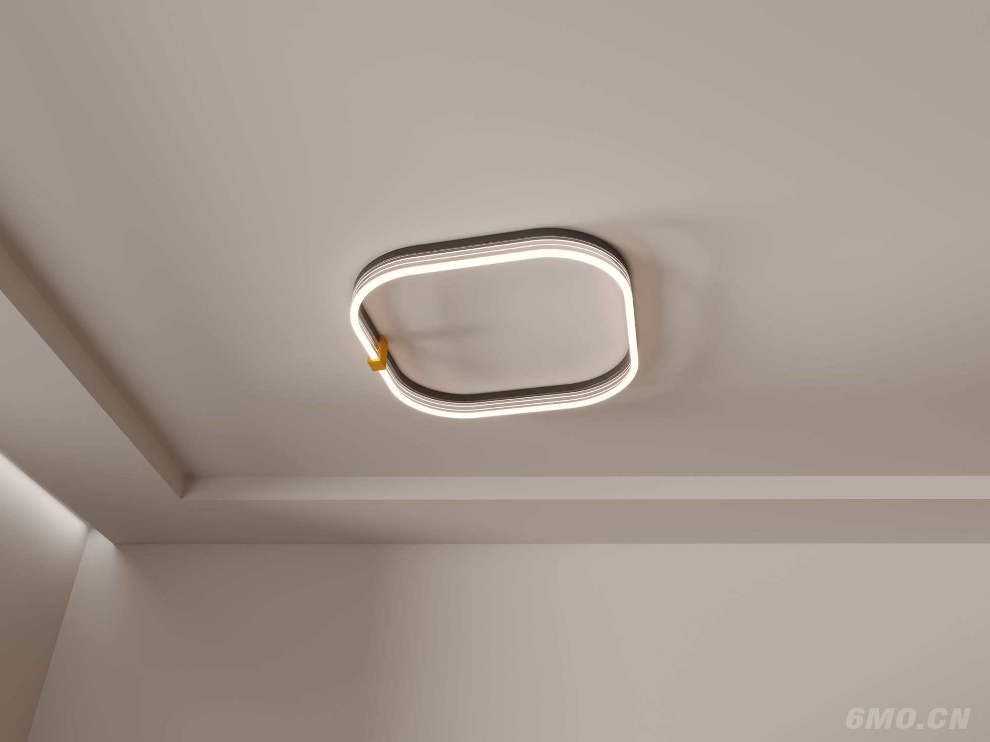 卧室灯 吸顶灯 简约 现代 创意 个性 极简 北欧 房间主卧吸顶灯