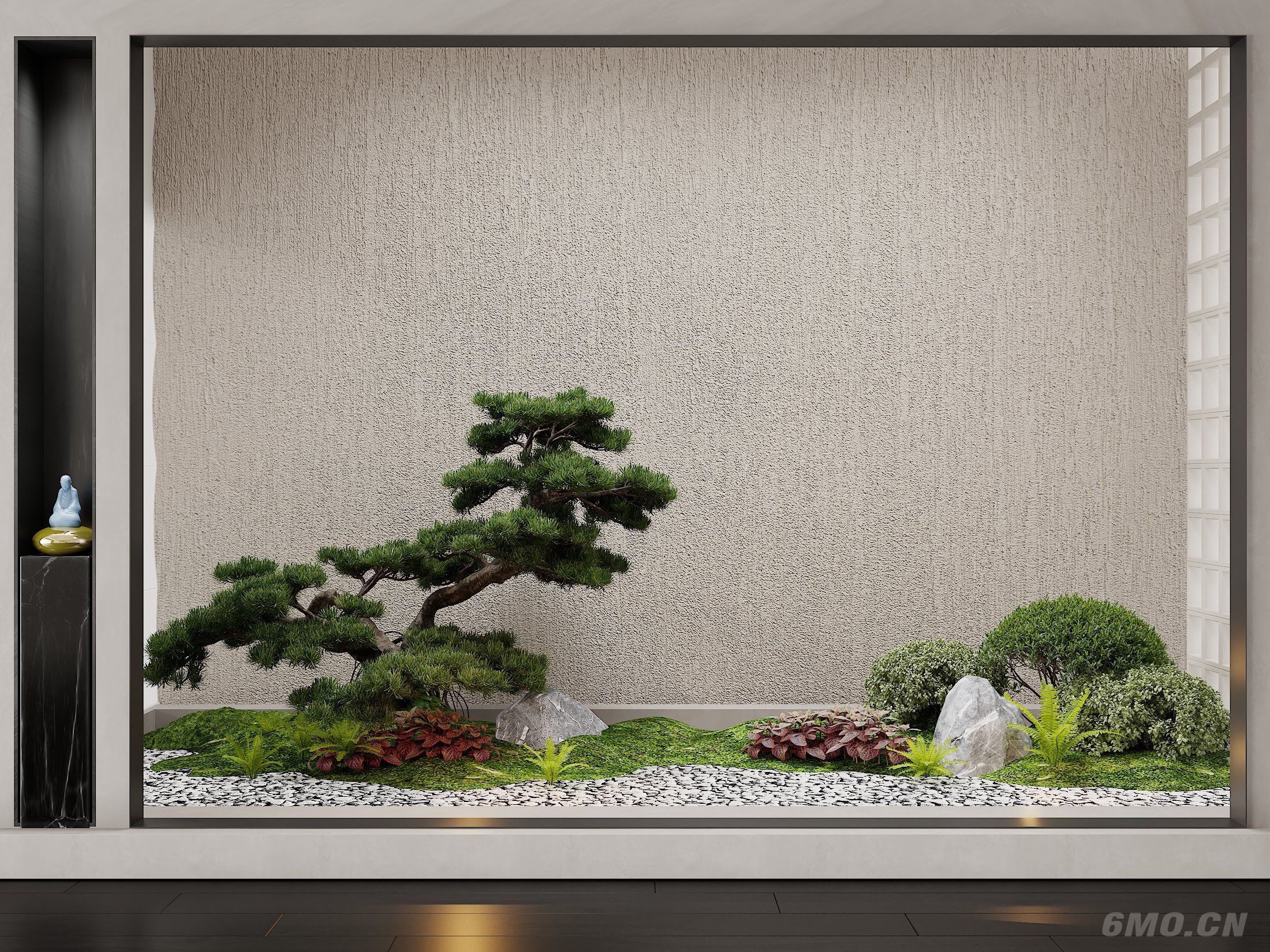 景观，小品，植物，造景