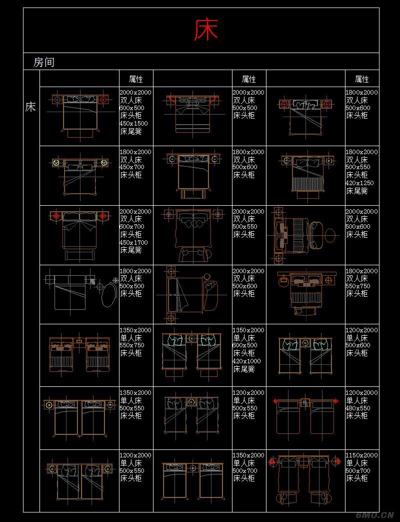 商业空间-工装系列综合CAD图库