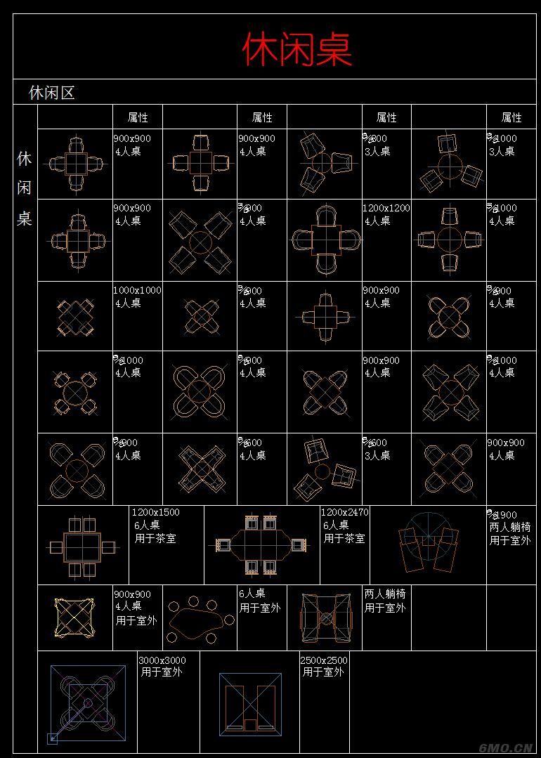 商业空间-工装系列综合CAD图库