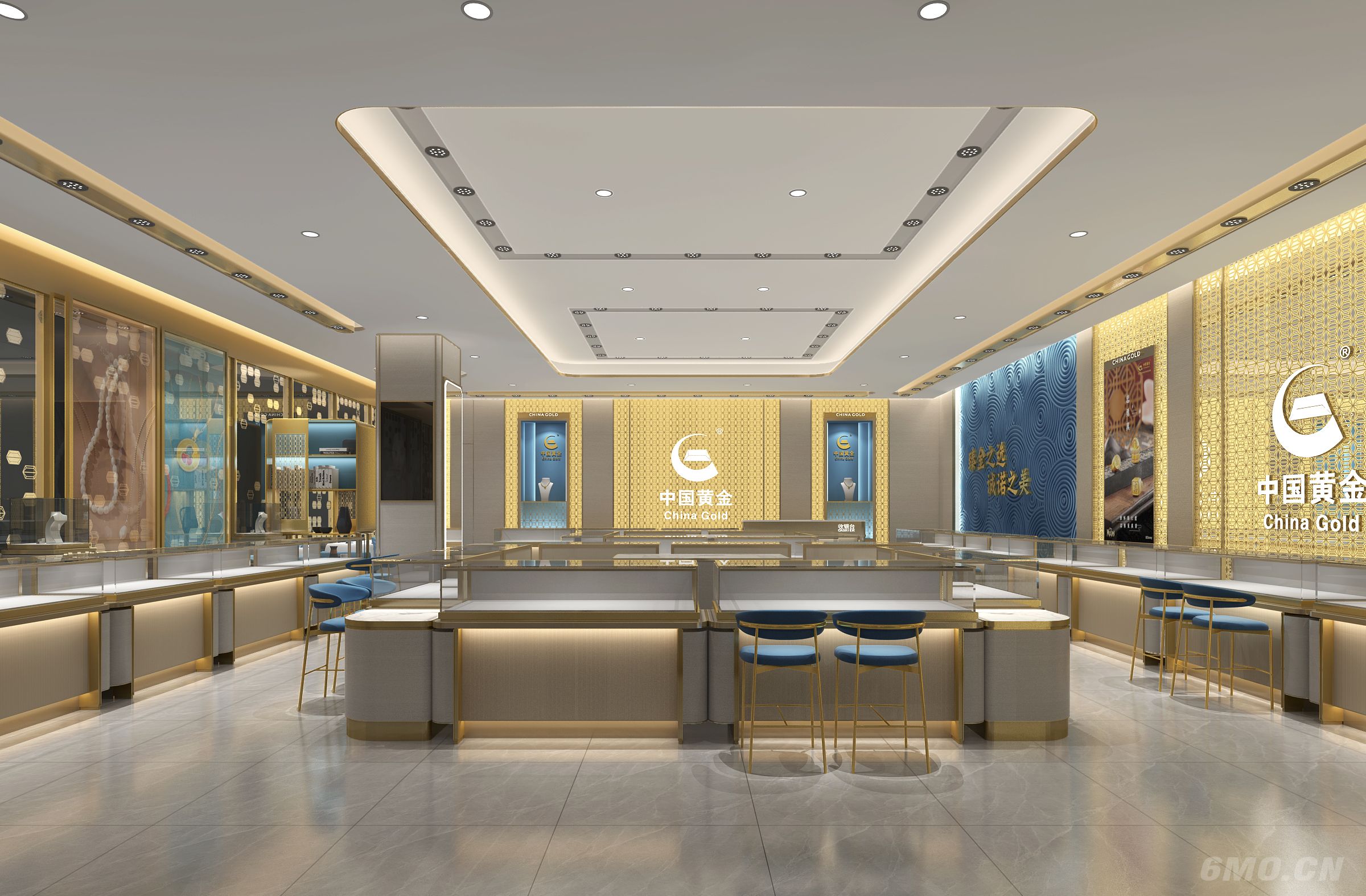 中国黄金 珠宝店