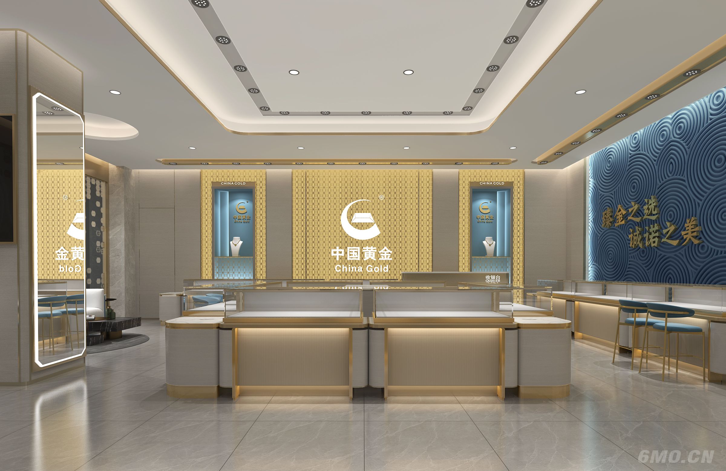 中国黄金 珠宝店