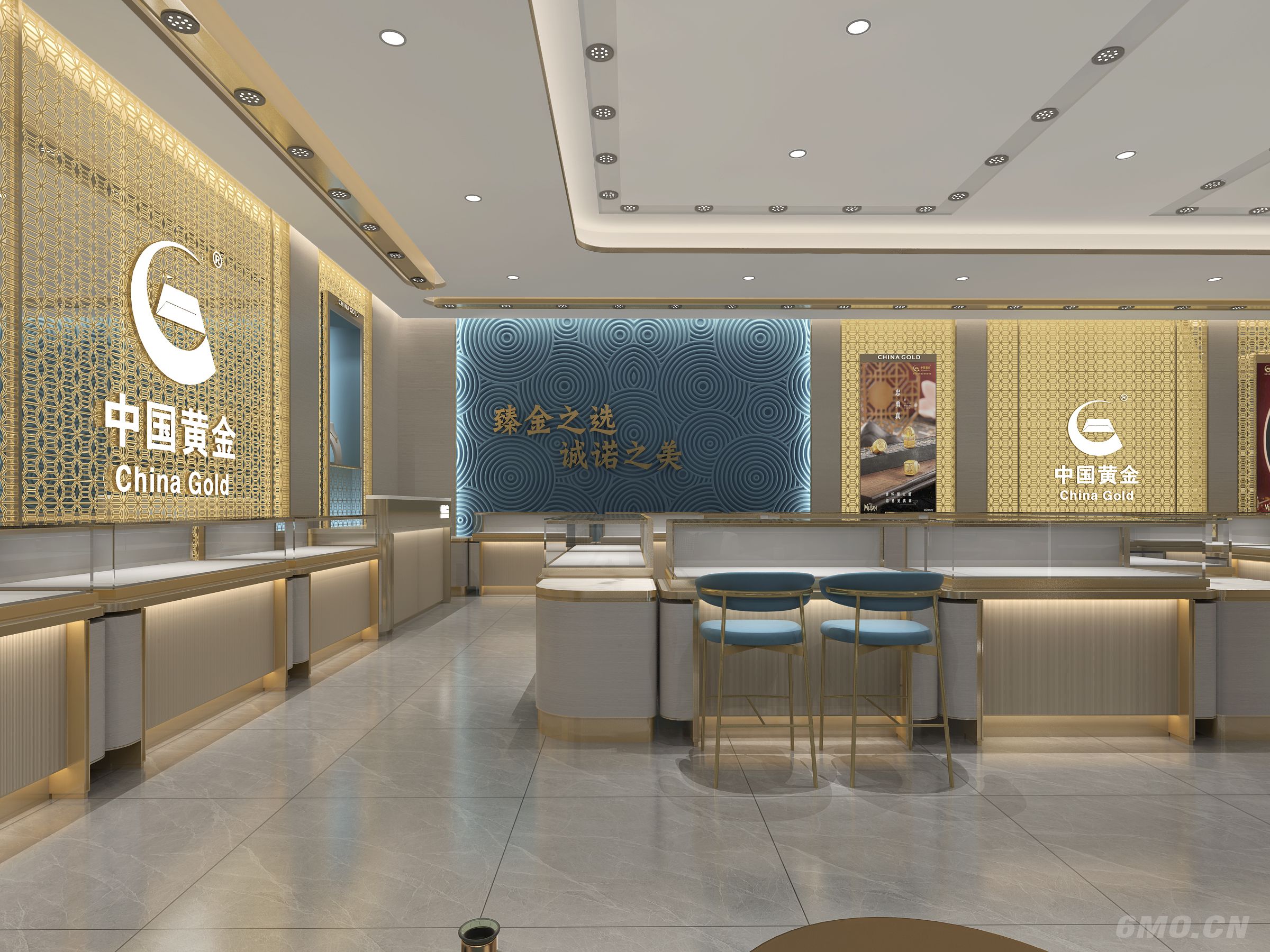 中国黄金 珠宝店