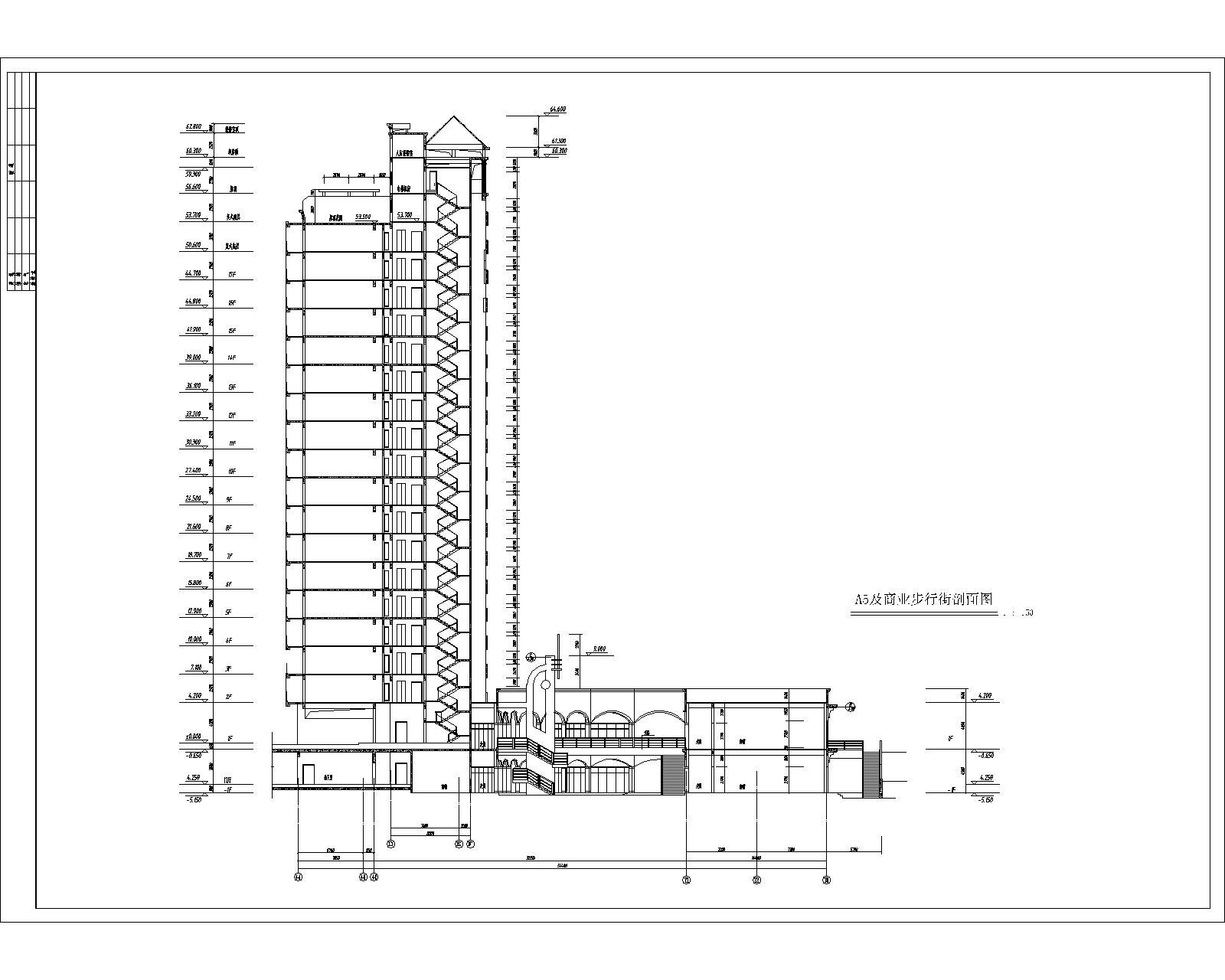南方某高层住宅小区建筑施工图