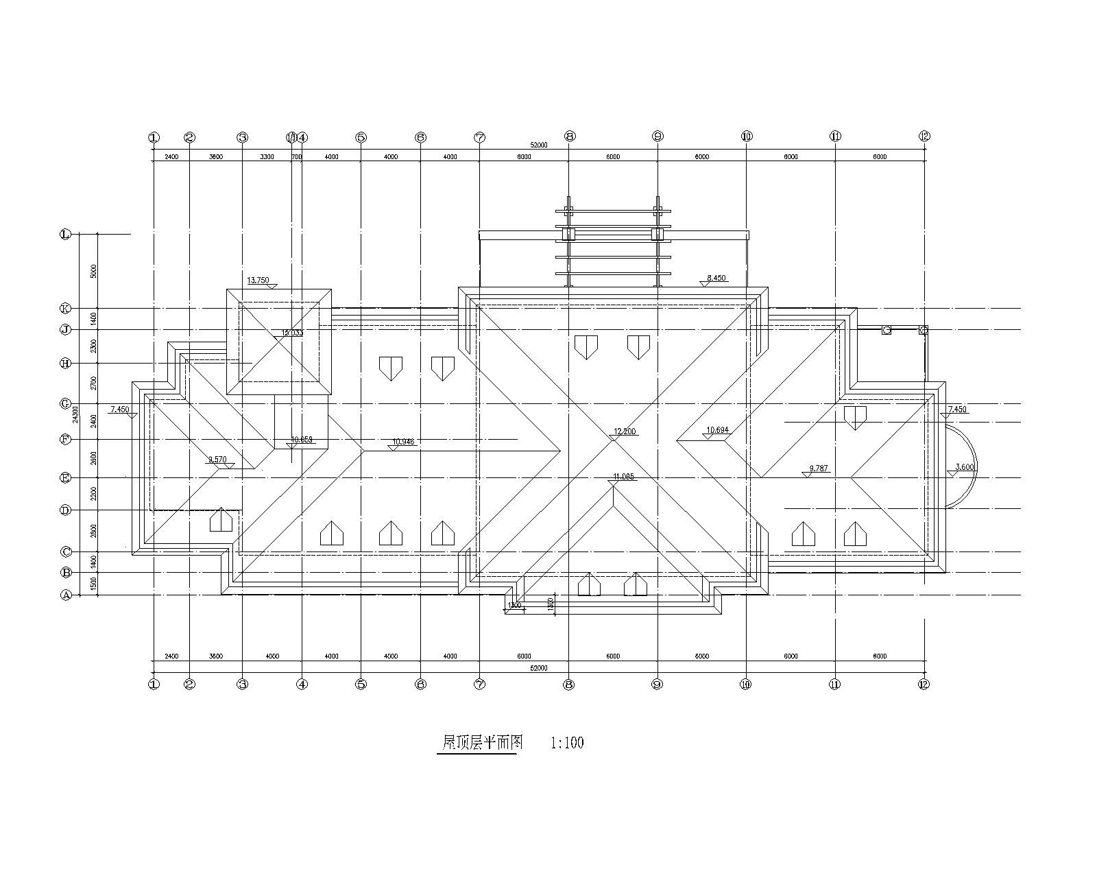 某小区公建会所设计图