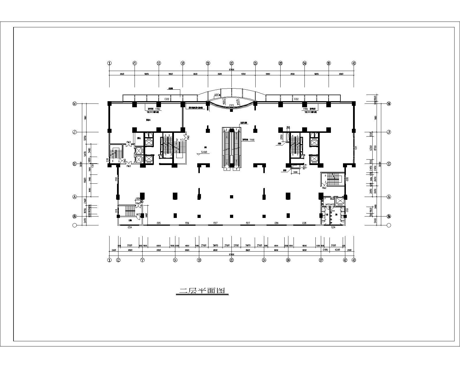 某高层住宅全套建筑施工图