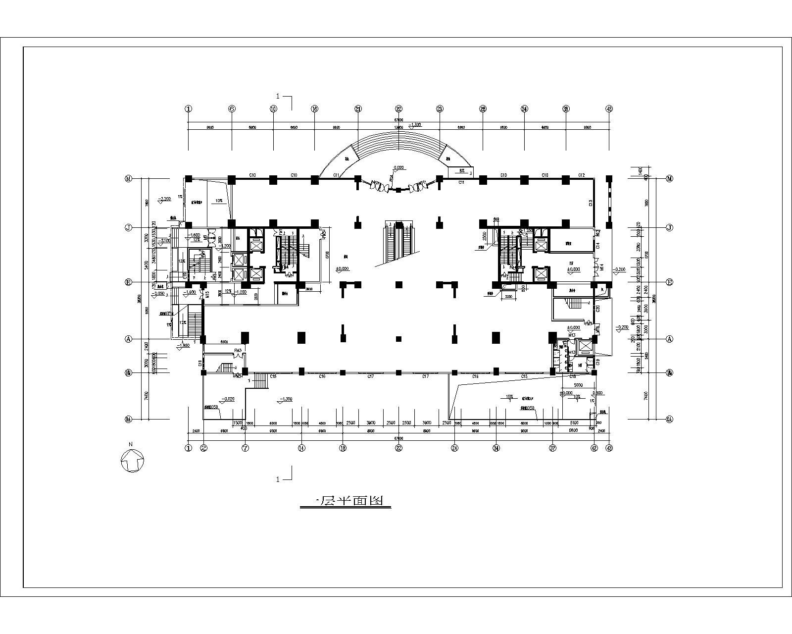 某高层住宅全套建筑施工图